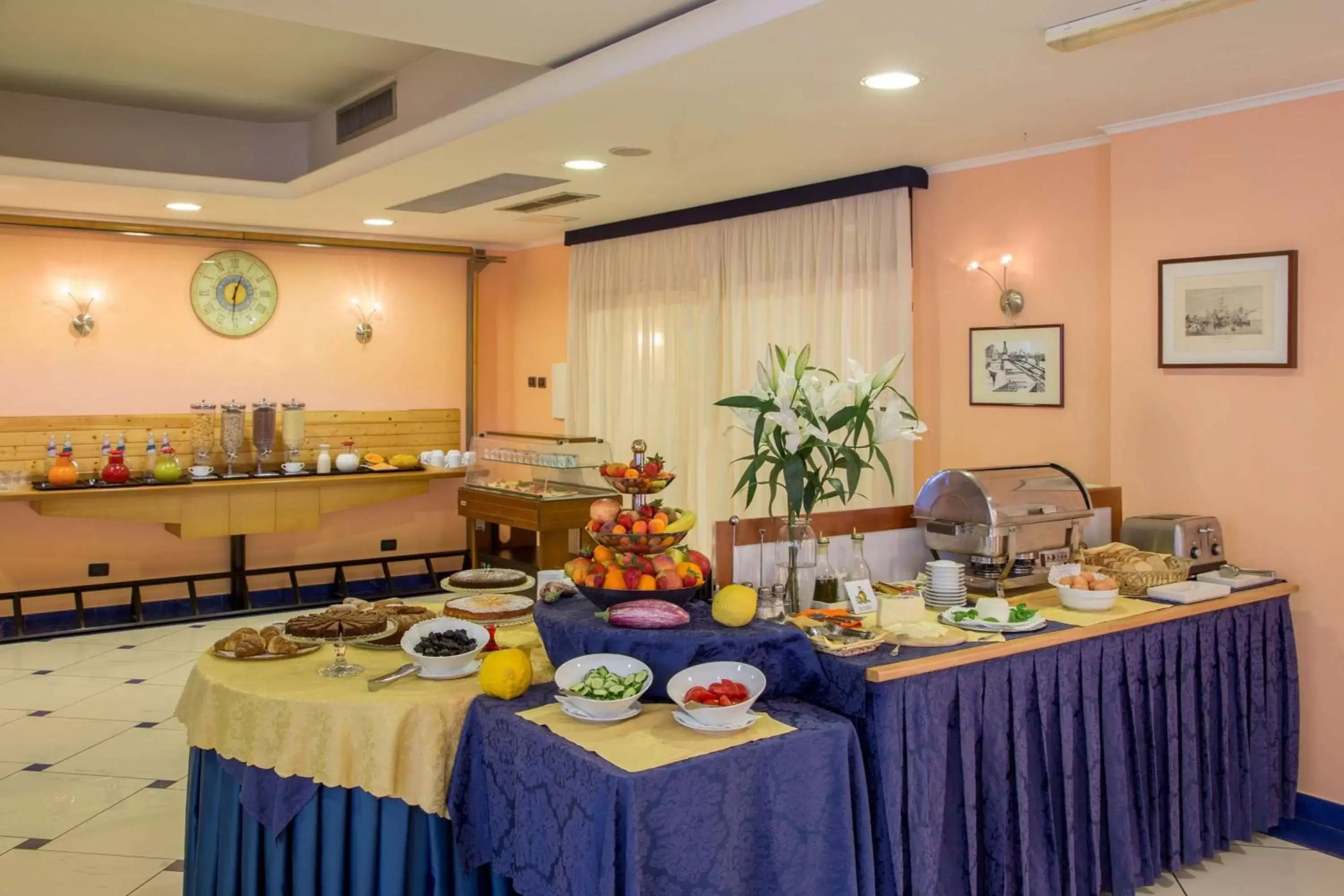 Restaurant/Places to Eat in Best Western Blu Hotel Roma