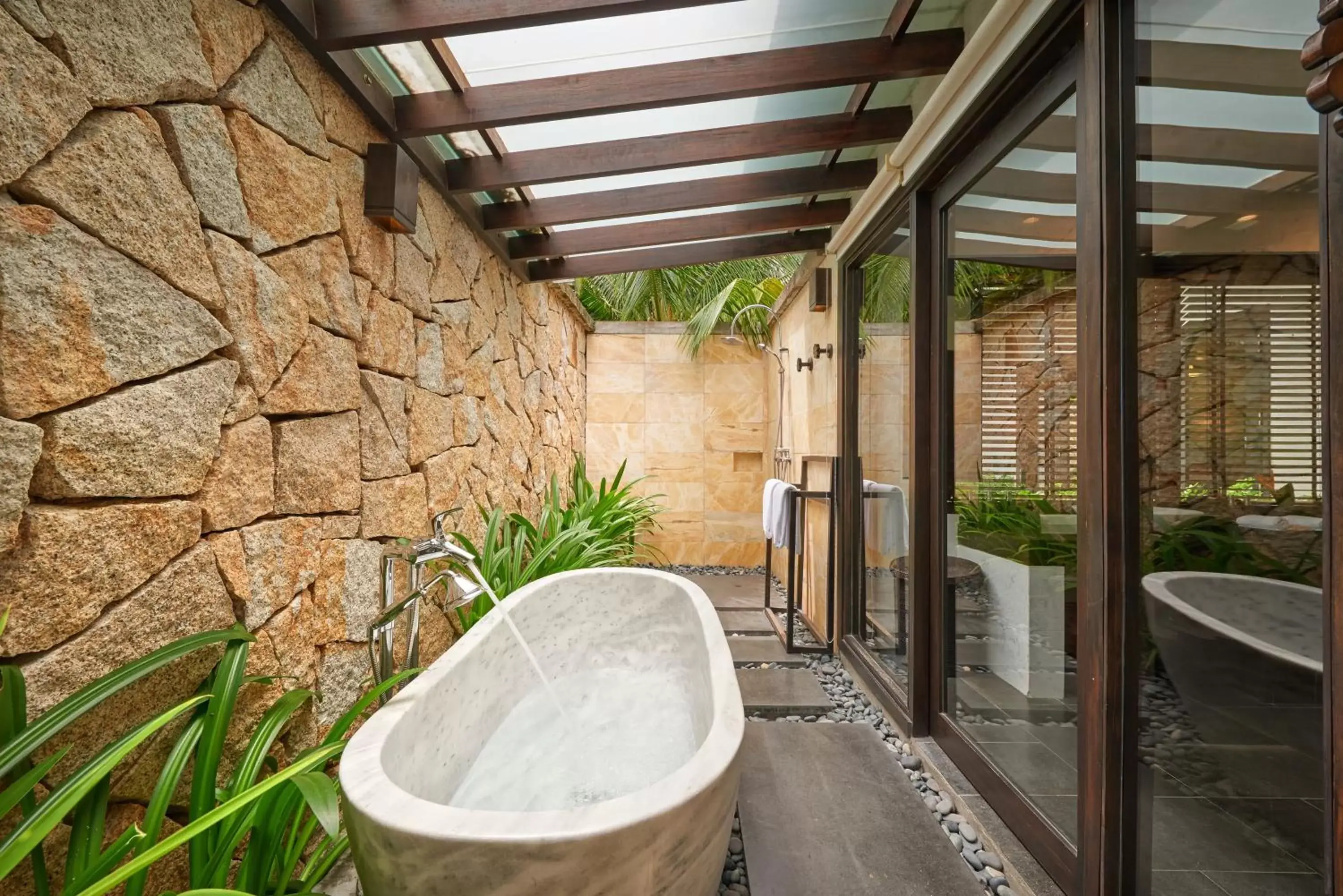 Bathroom in Amiana Resort Nha Trang