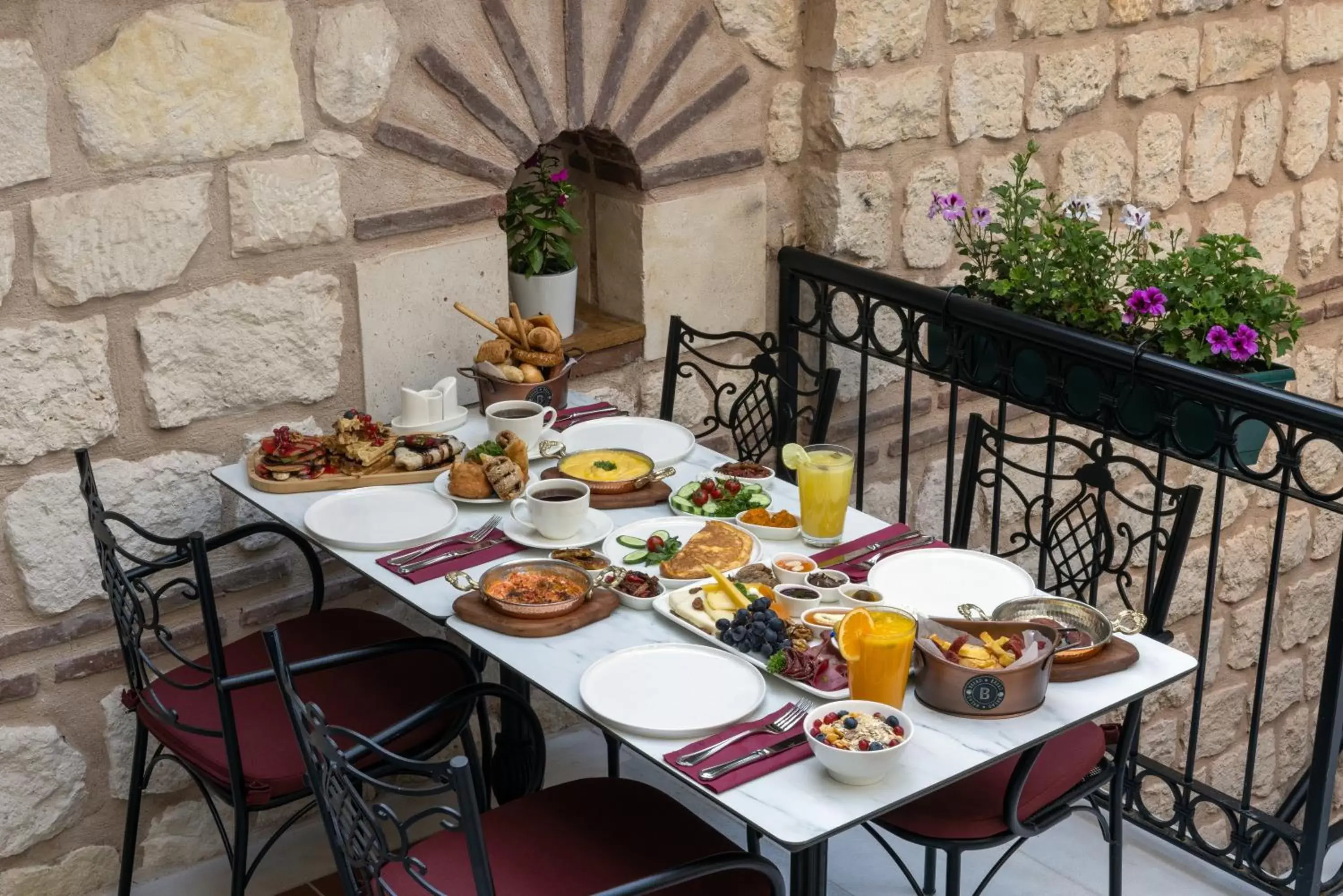Breakfast in Hotel Turkish House Breakfast in Hotel Turkish House