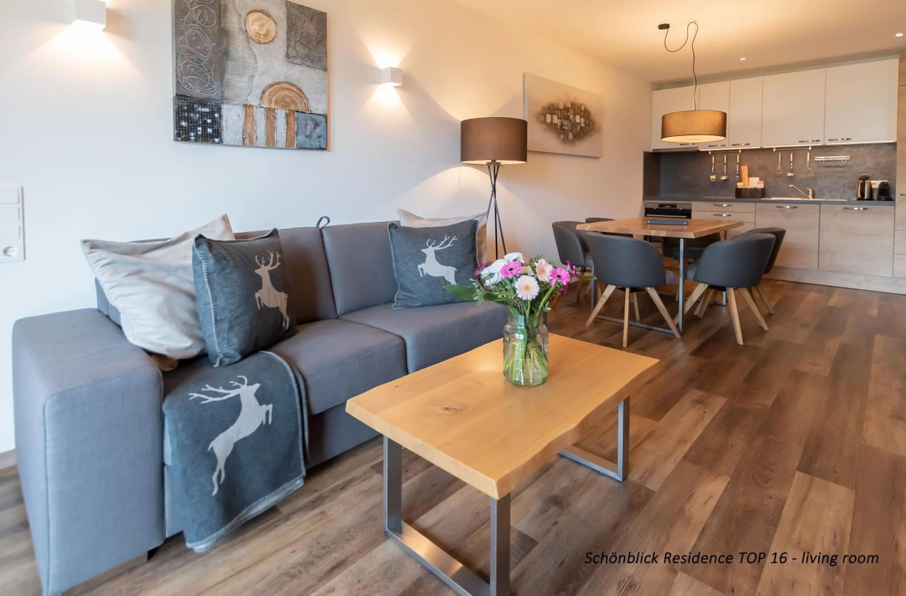 Living room, Seating Area in Schönblick Residence - Absolut Alpine Apartments