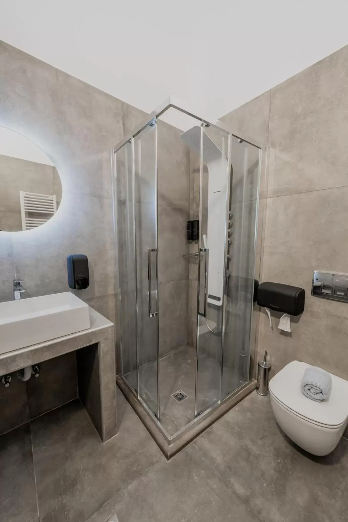 Shower, Bathroom in Impero Nafplio Hotel & Suites