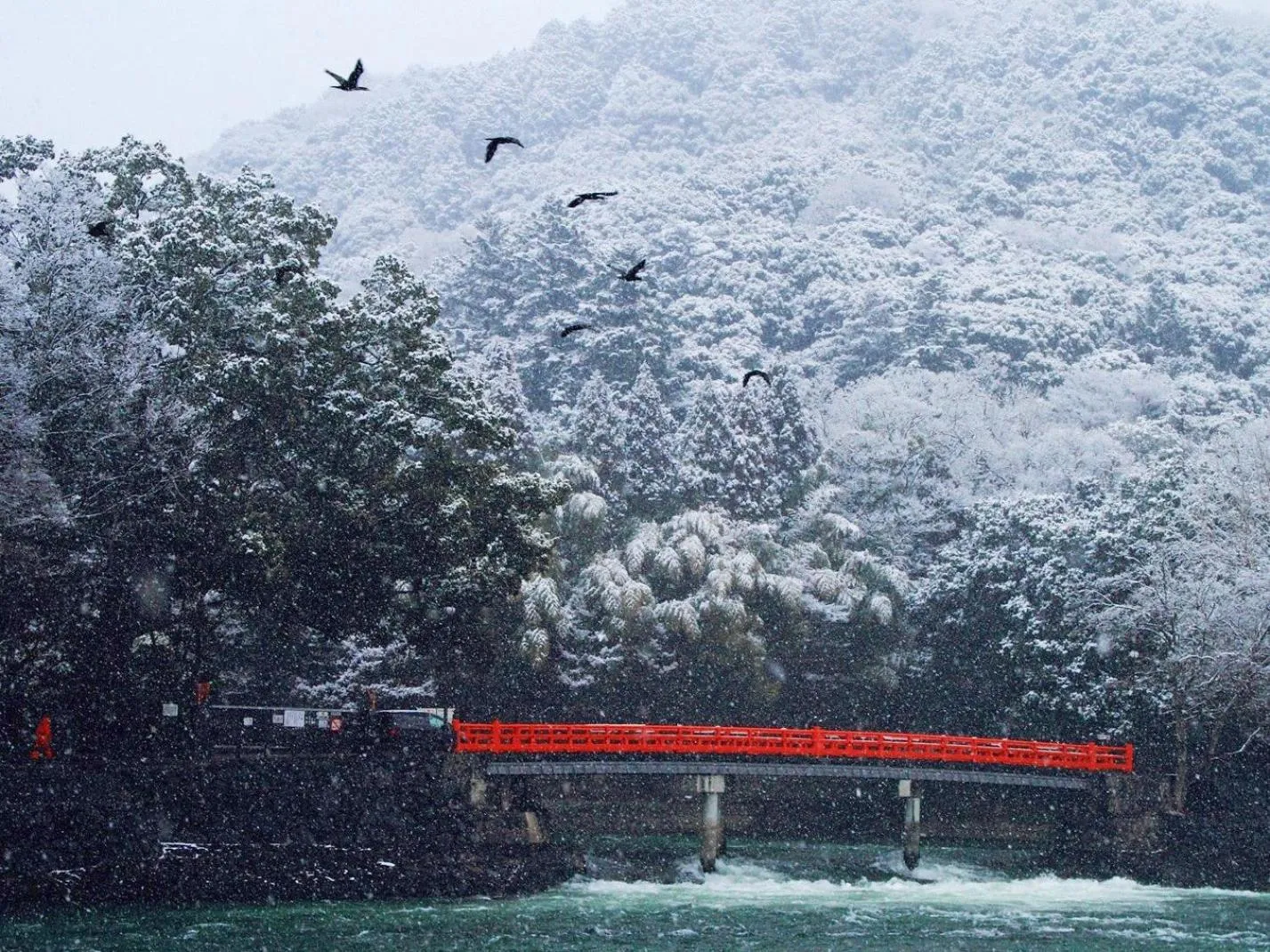 Off site in Hanayashiki Ukifune-en