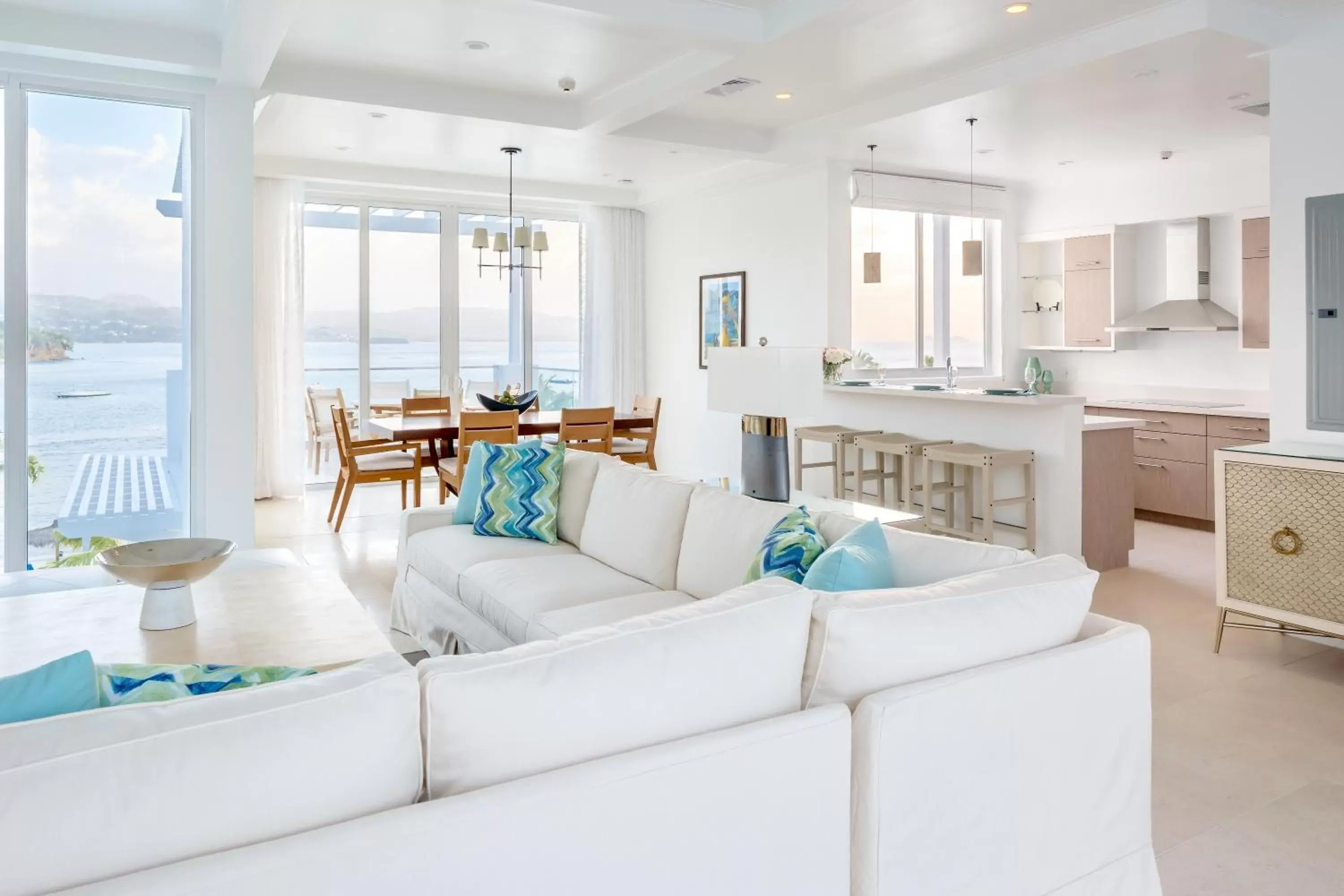 Seating Area in Windjammer Landing Villa Beach Resort