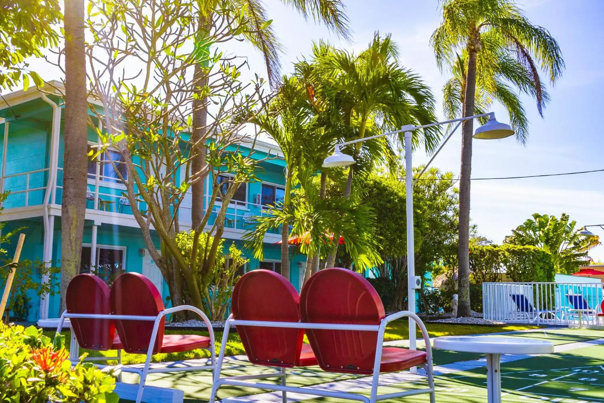 Garden, Swimming Pool in Sea Jay Motel and Marina