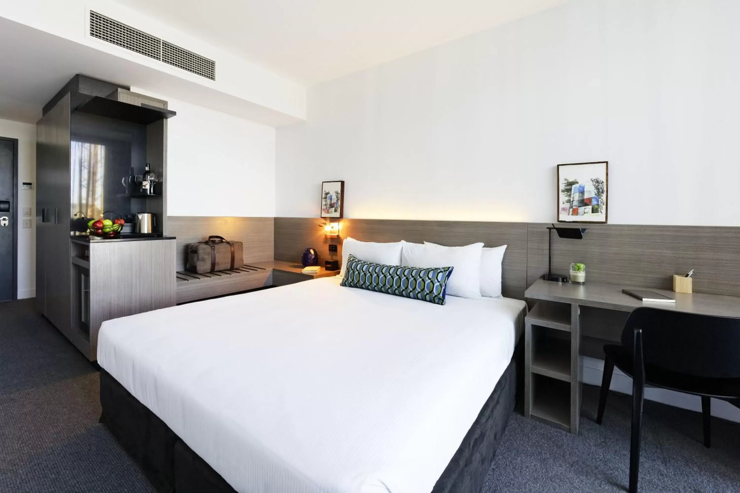 Bed in Alpha Mosaic Hotel Fortitude Valley Brisbane