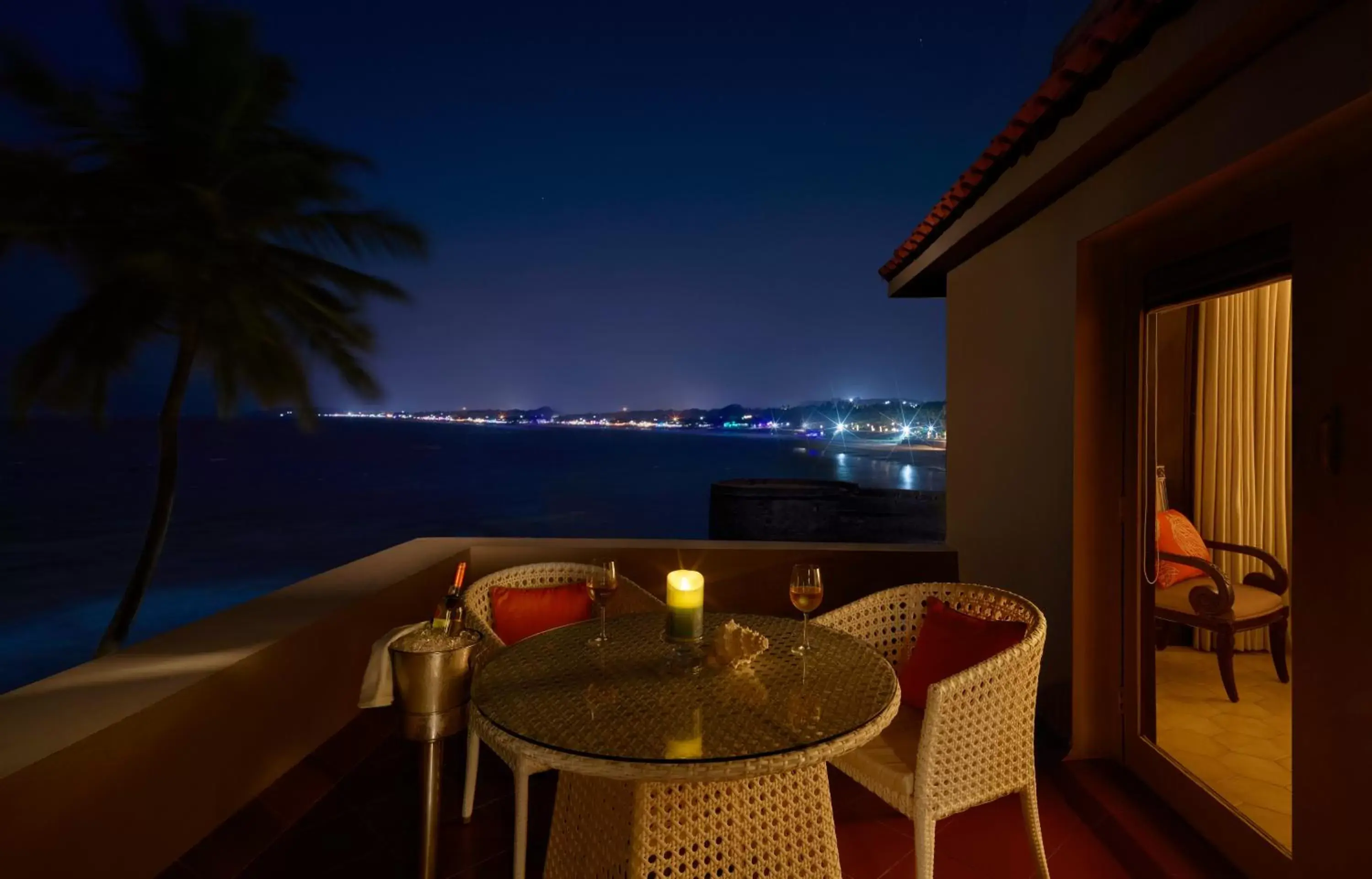 Sea view in Taj Fort Aguada Resort & Spa, Goa