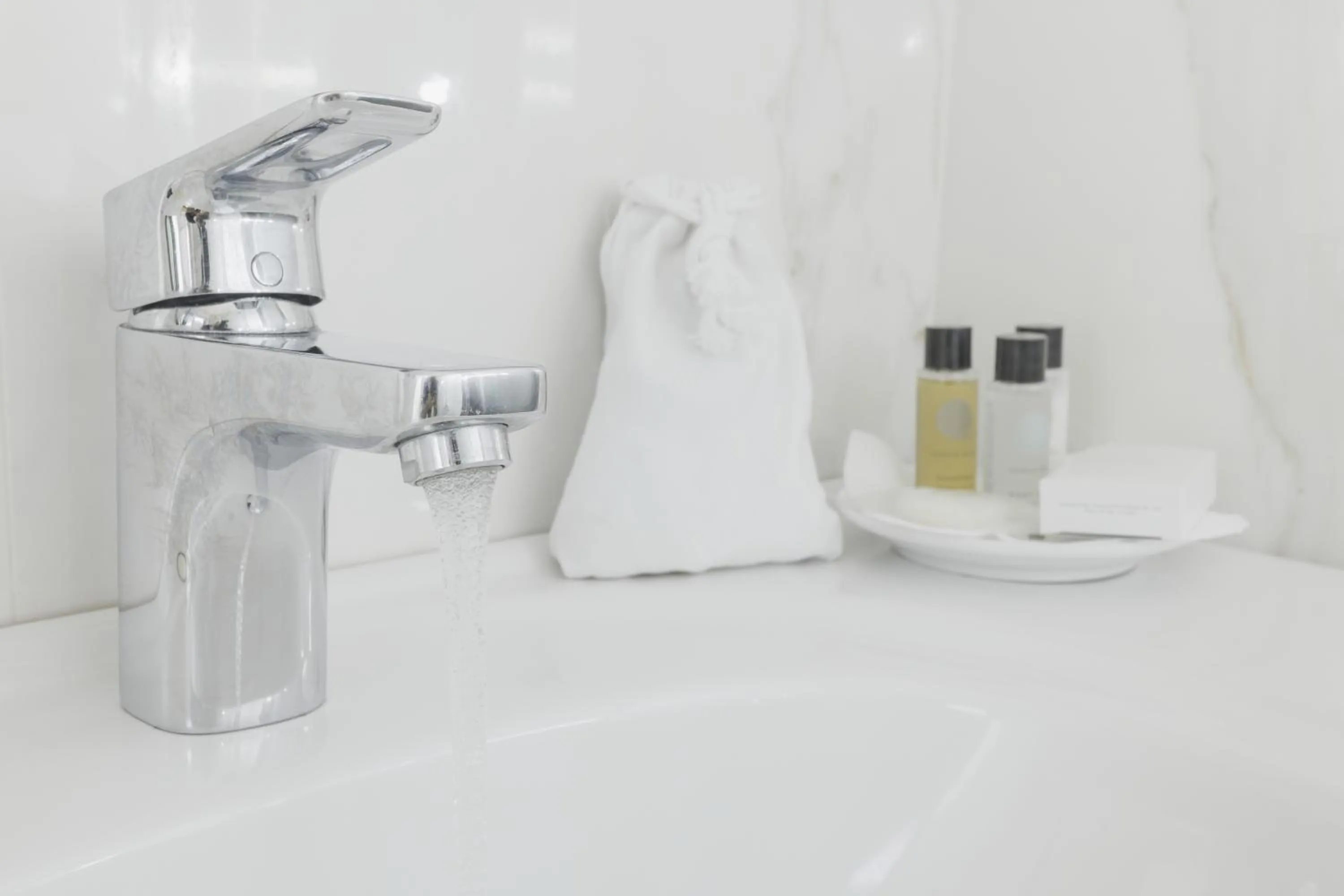 Bathroom in Aegeon Hotel