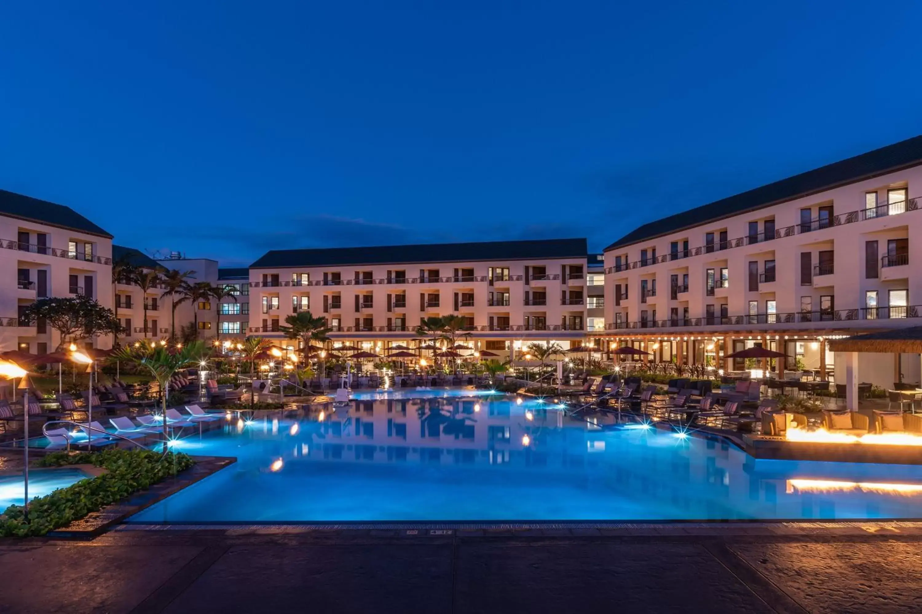 Swimming Pool in Sheraton Kauai Coconut Beach Resort