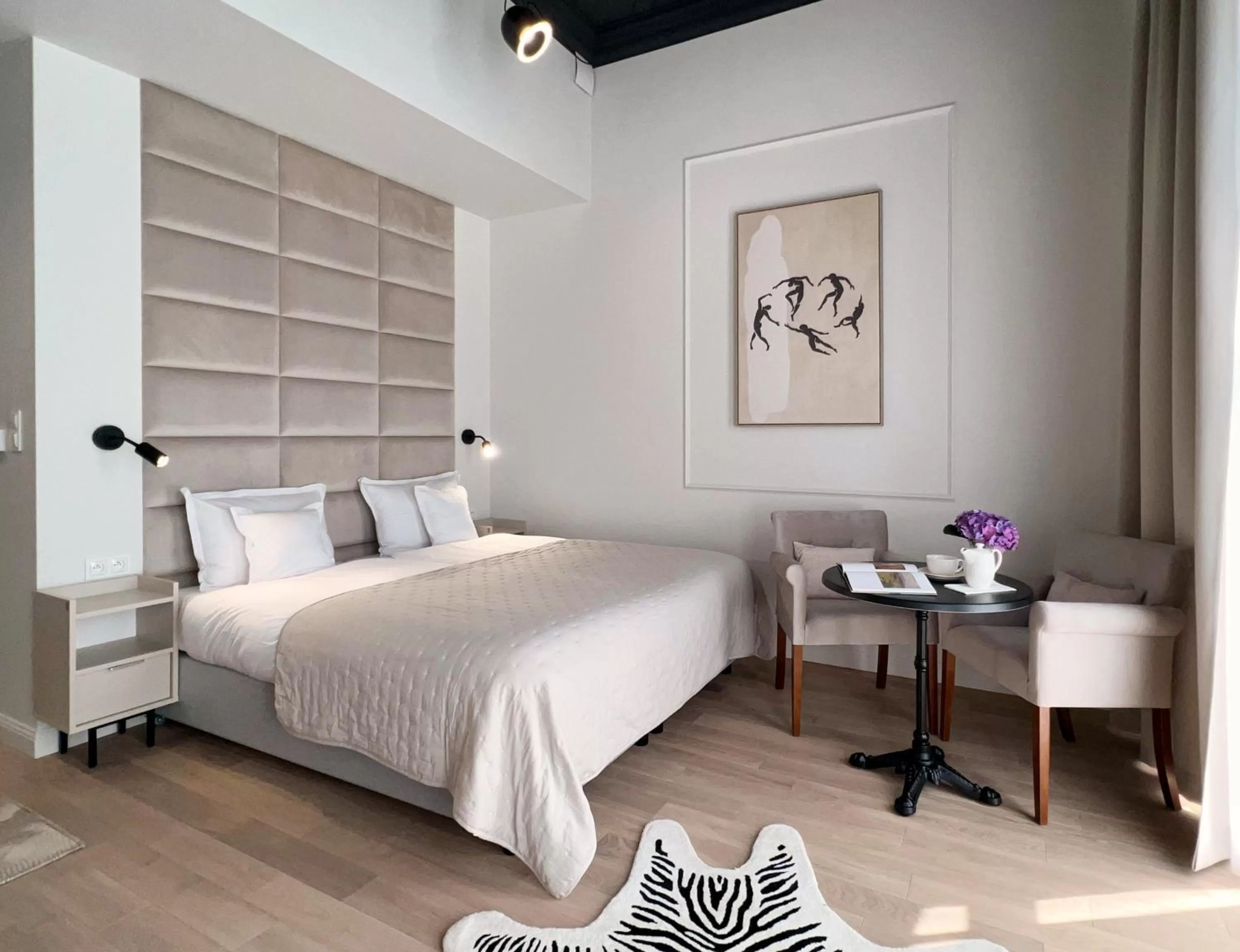 Bed in Kurkowa Apartments