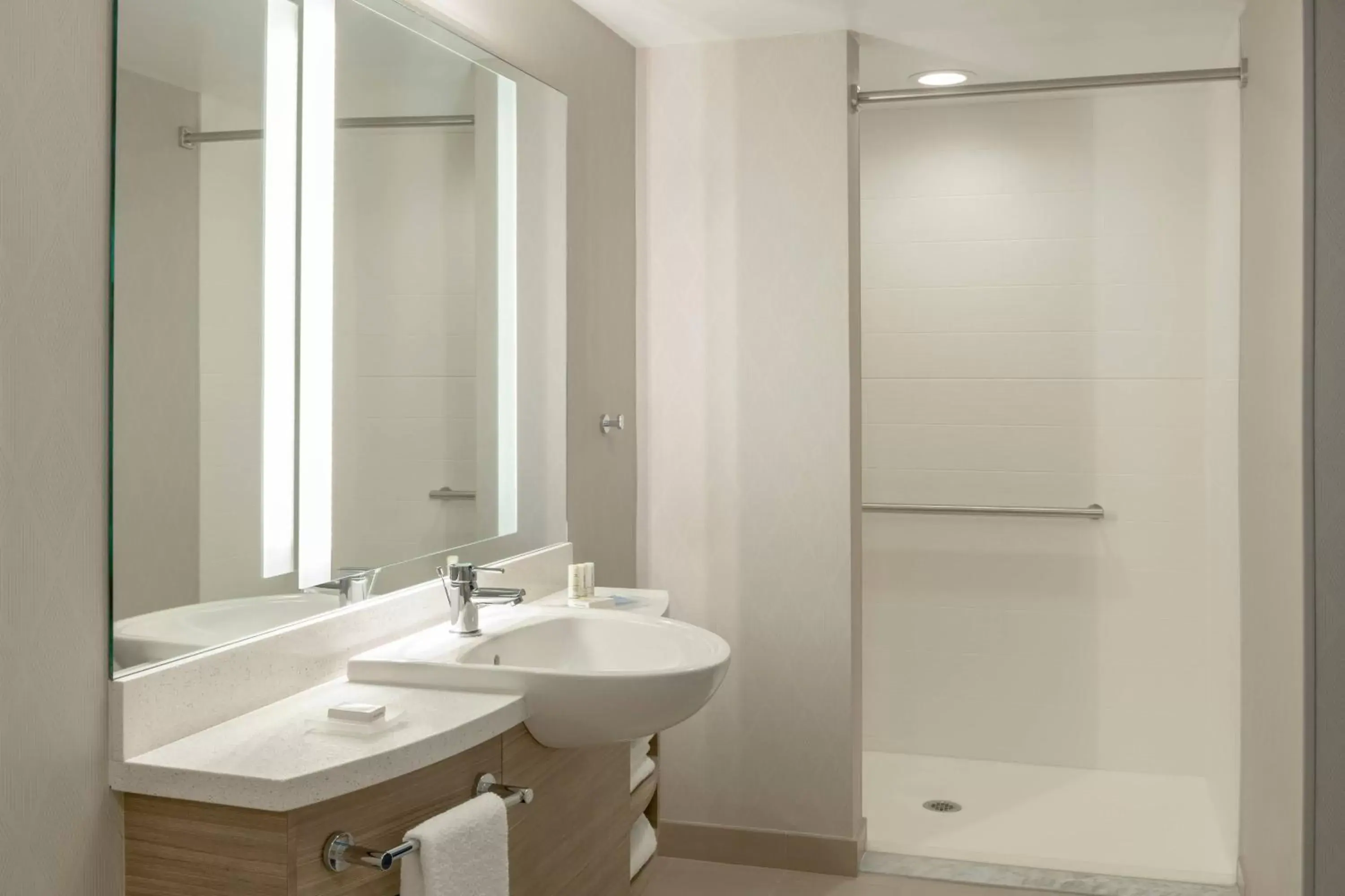 Bathroom in SpringHill Suites by Marriott San Diego Carlsbad