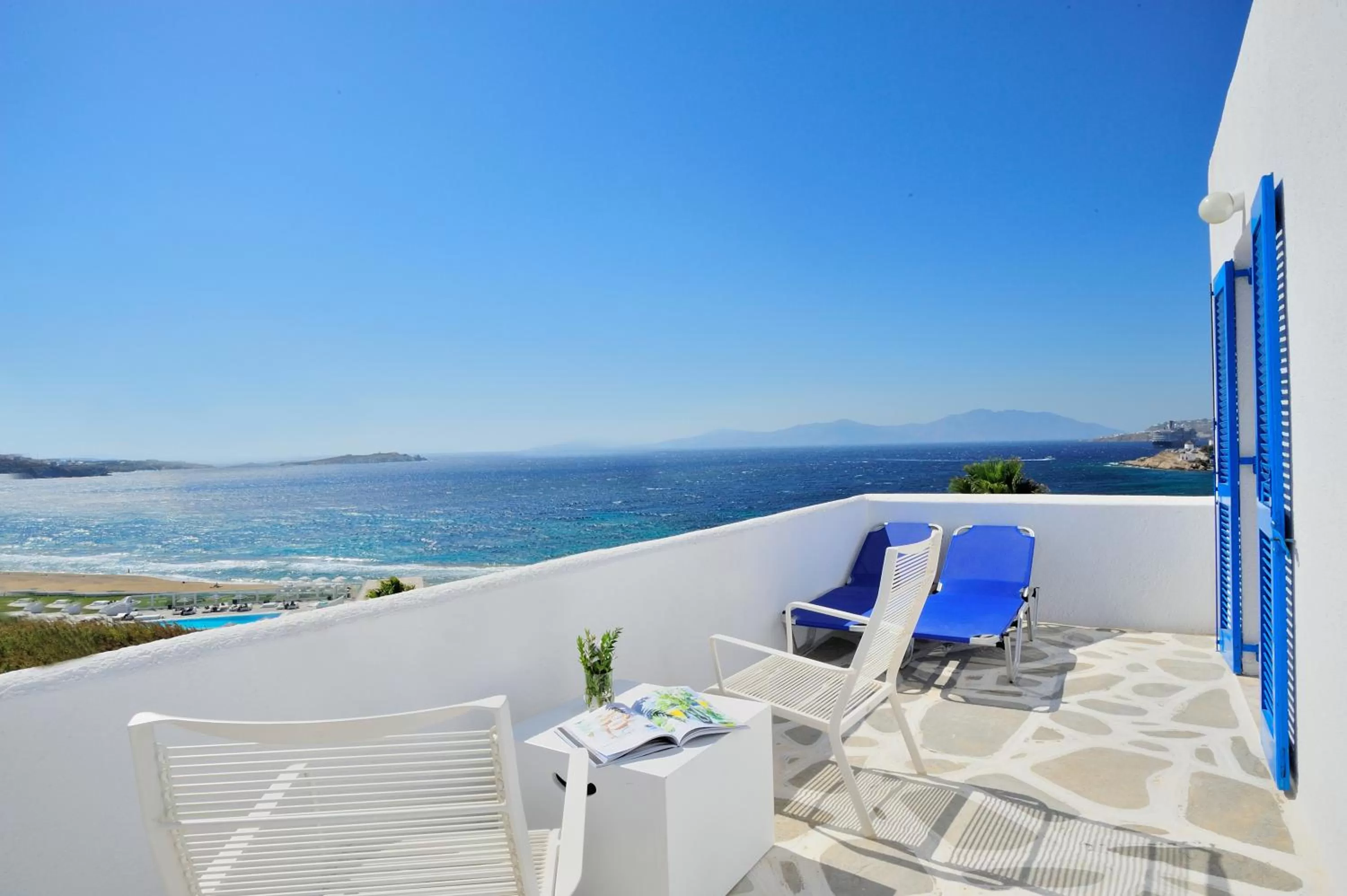 Sea view in Mykonos Beach Hotel