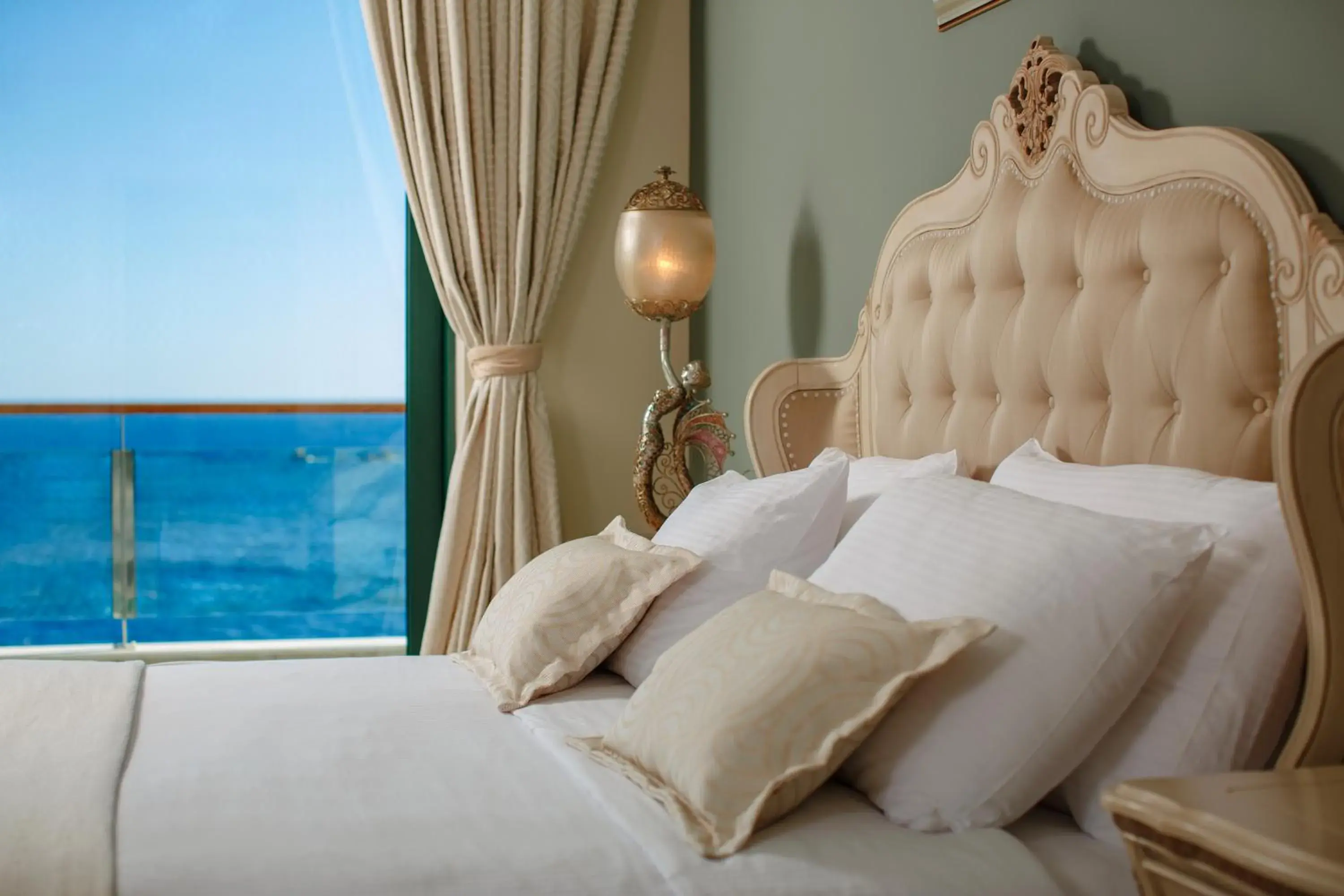 Bed in Royal Princess Hotel Bed in Royal Princess Hotel