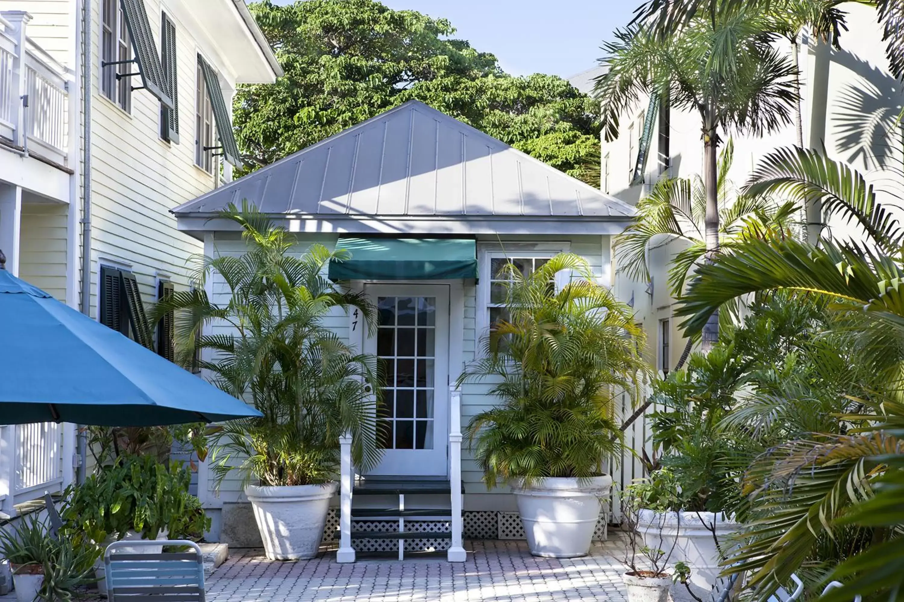 Balcony/Terrace in The Cabana Inn Key West - Adult Exclusive