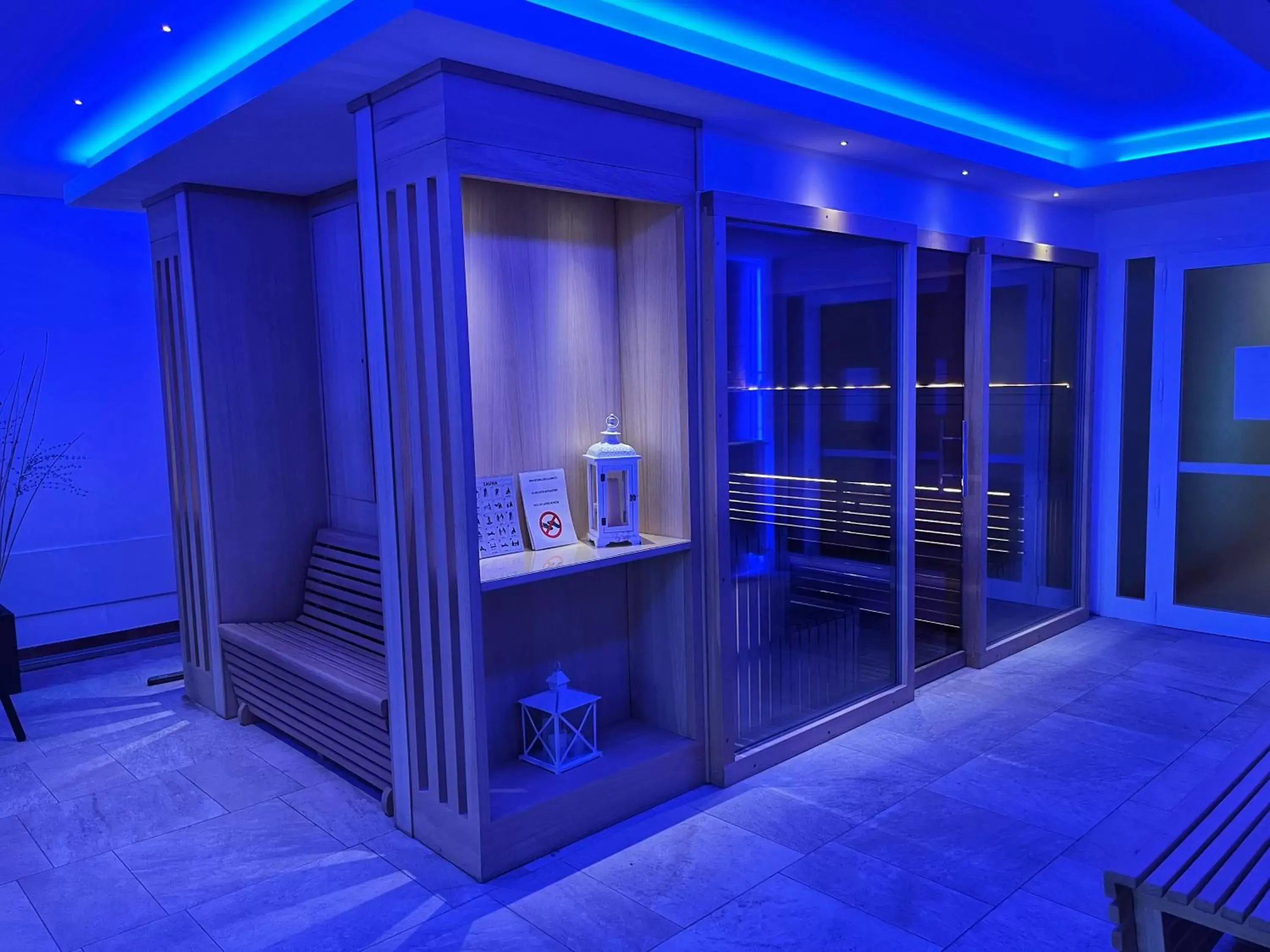 Sauna in Hotel Terme Millepini