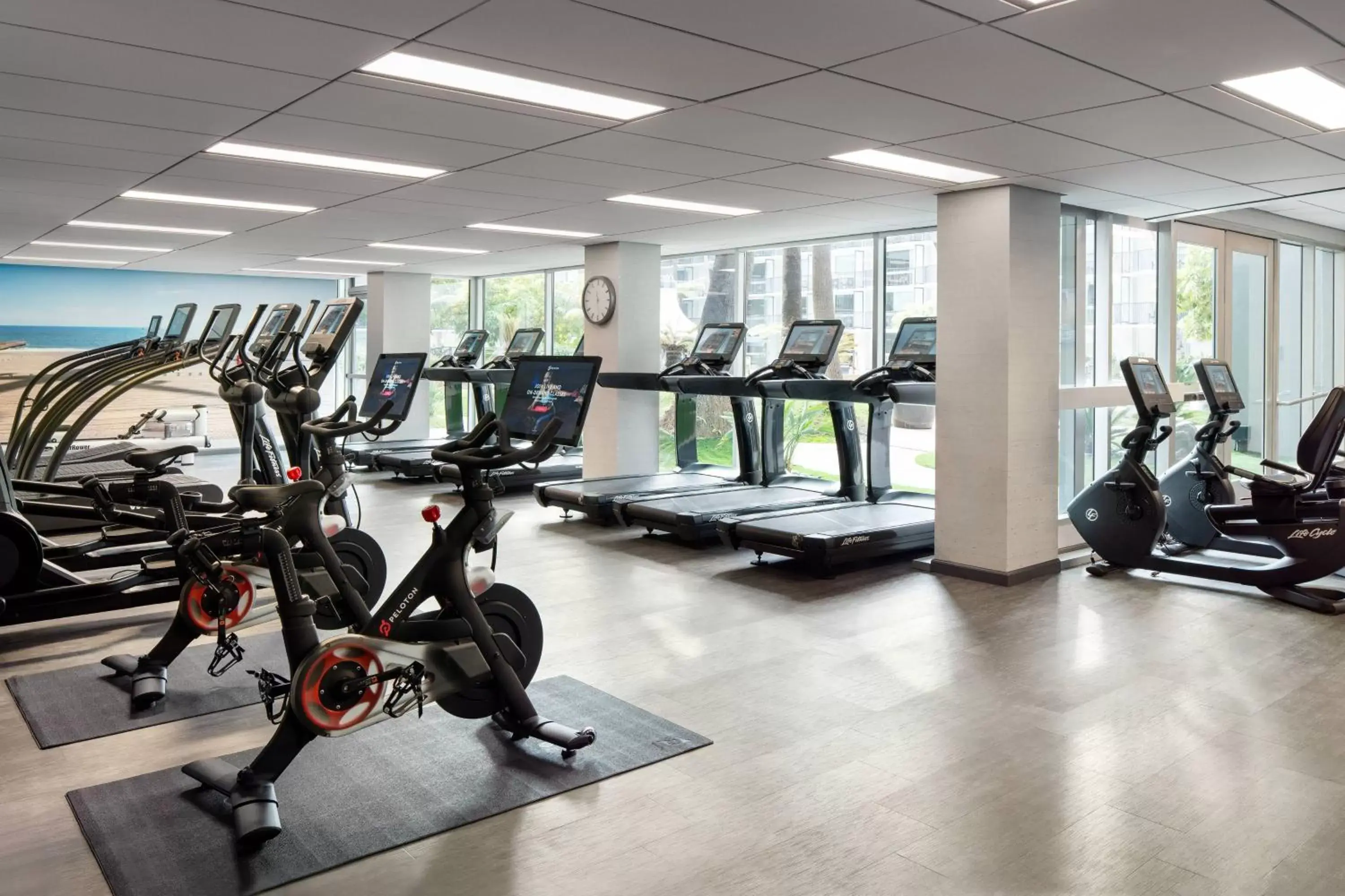 Fitness centre/facilities, Fitness Center/Facilities in Los Angeles Airport Marriott