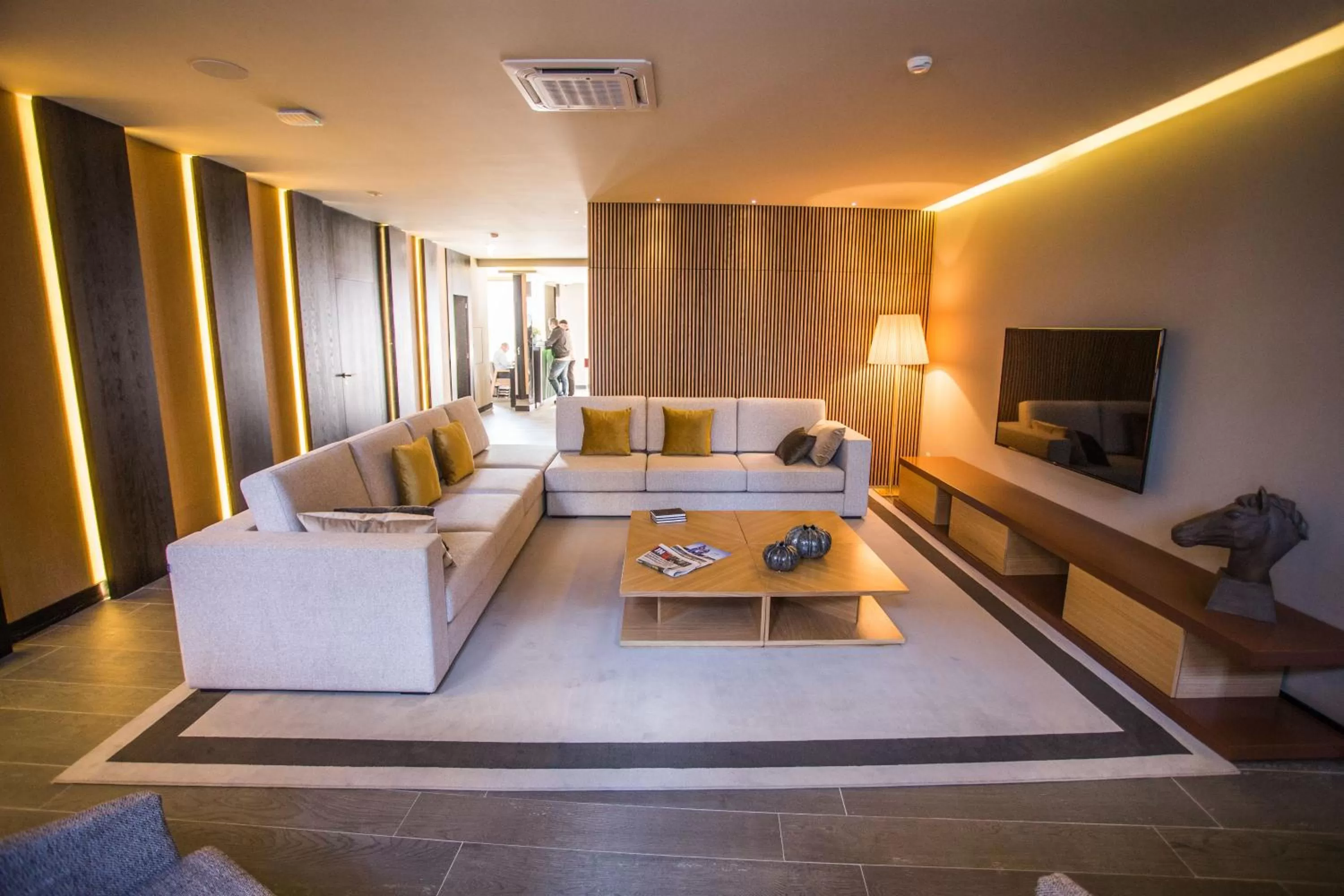 Communal lounge/ TV room in Hotel Brazão