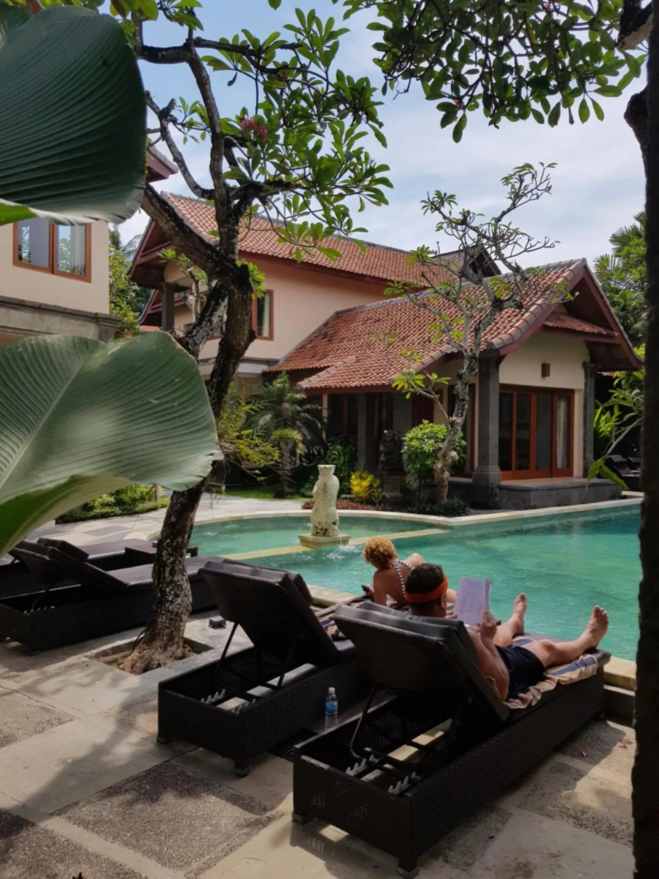 People, Swimming Pool in Puri Mesari Hotel