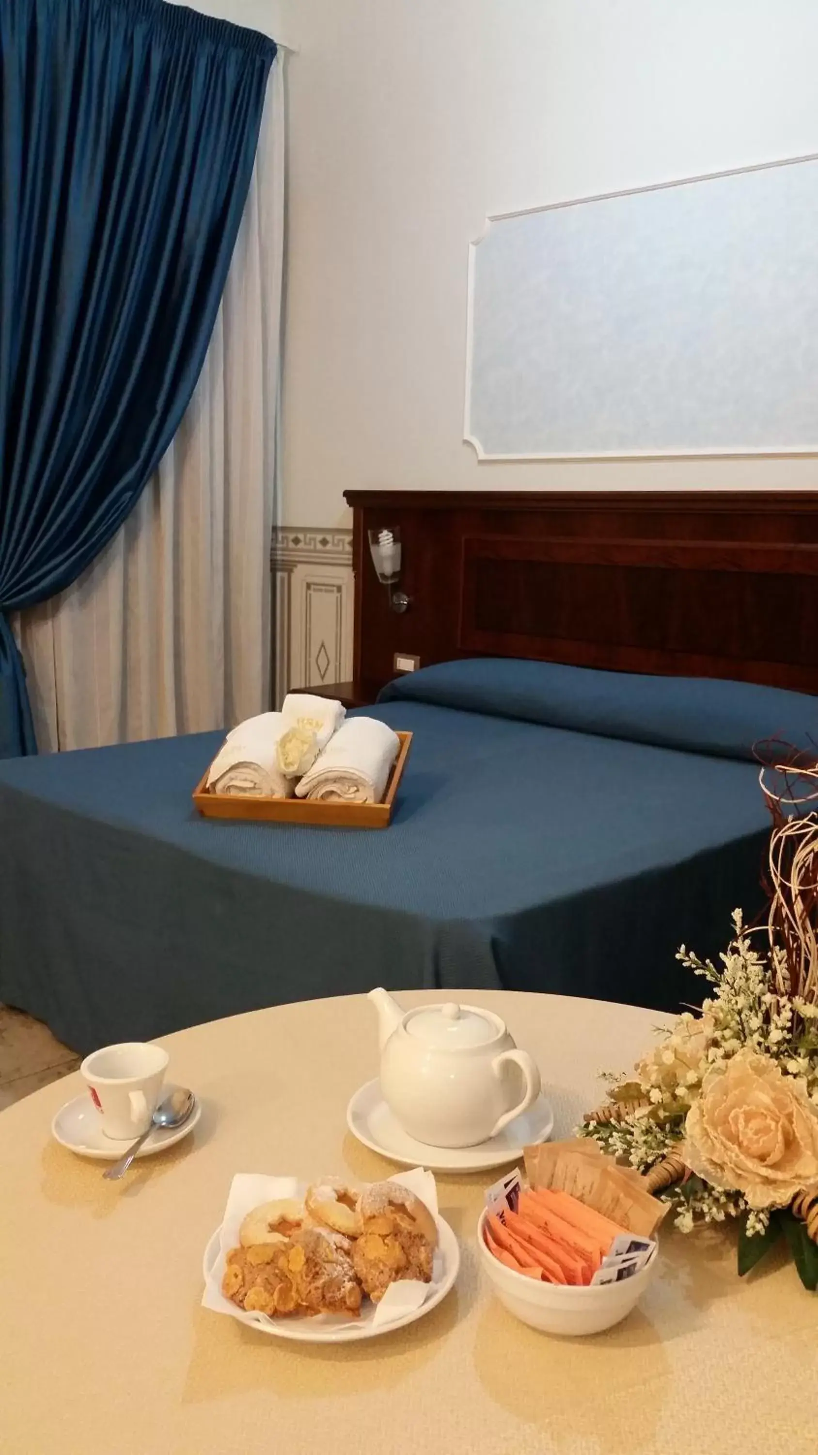 Bed in Grand Hotel Stella Maris Italia