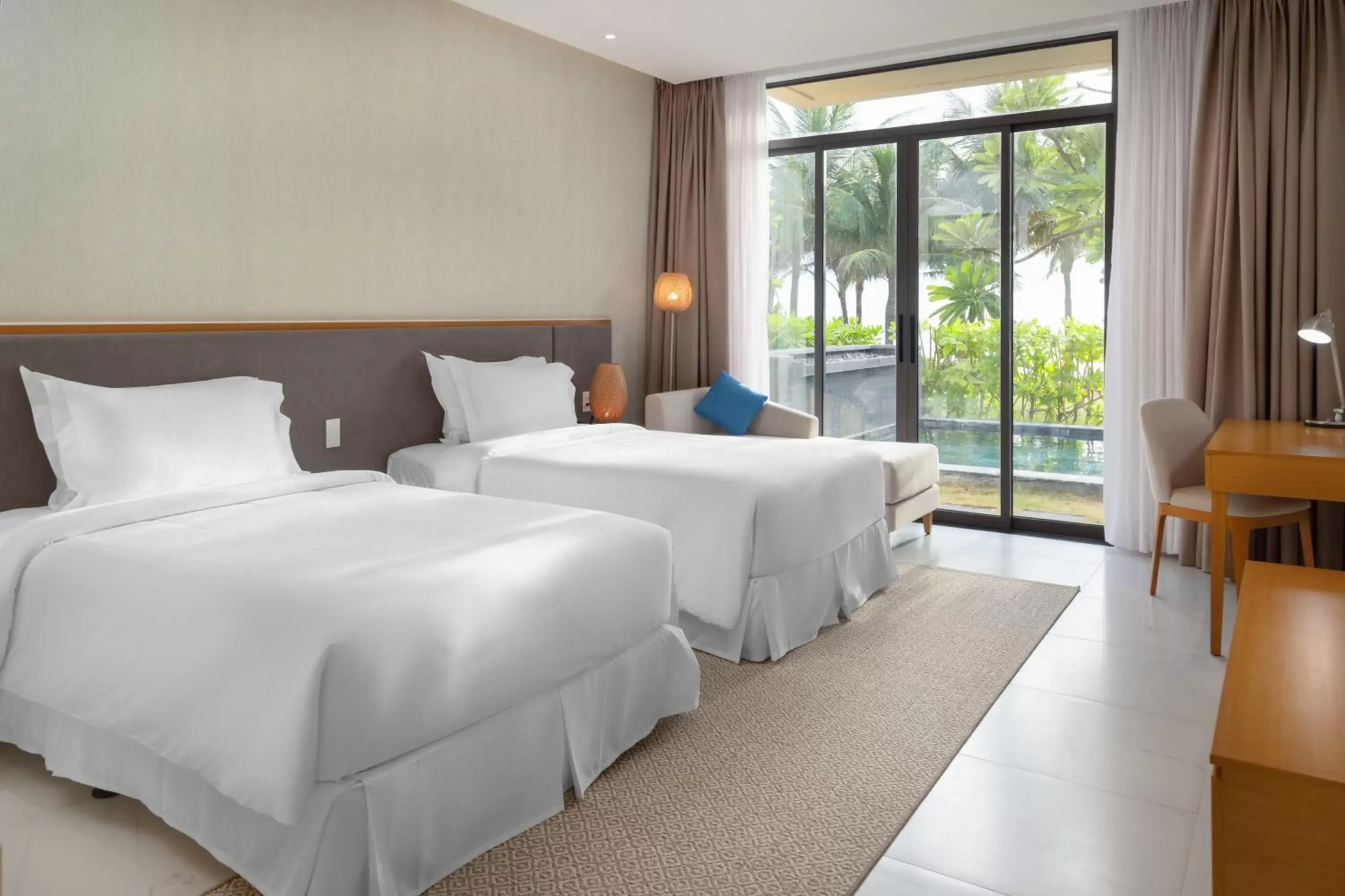 Bedroom, Bed in Wyndham Garden Cam Ranh Resort
