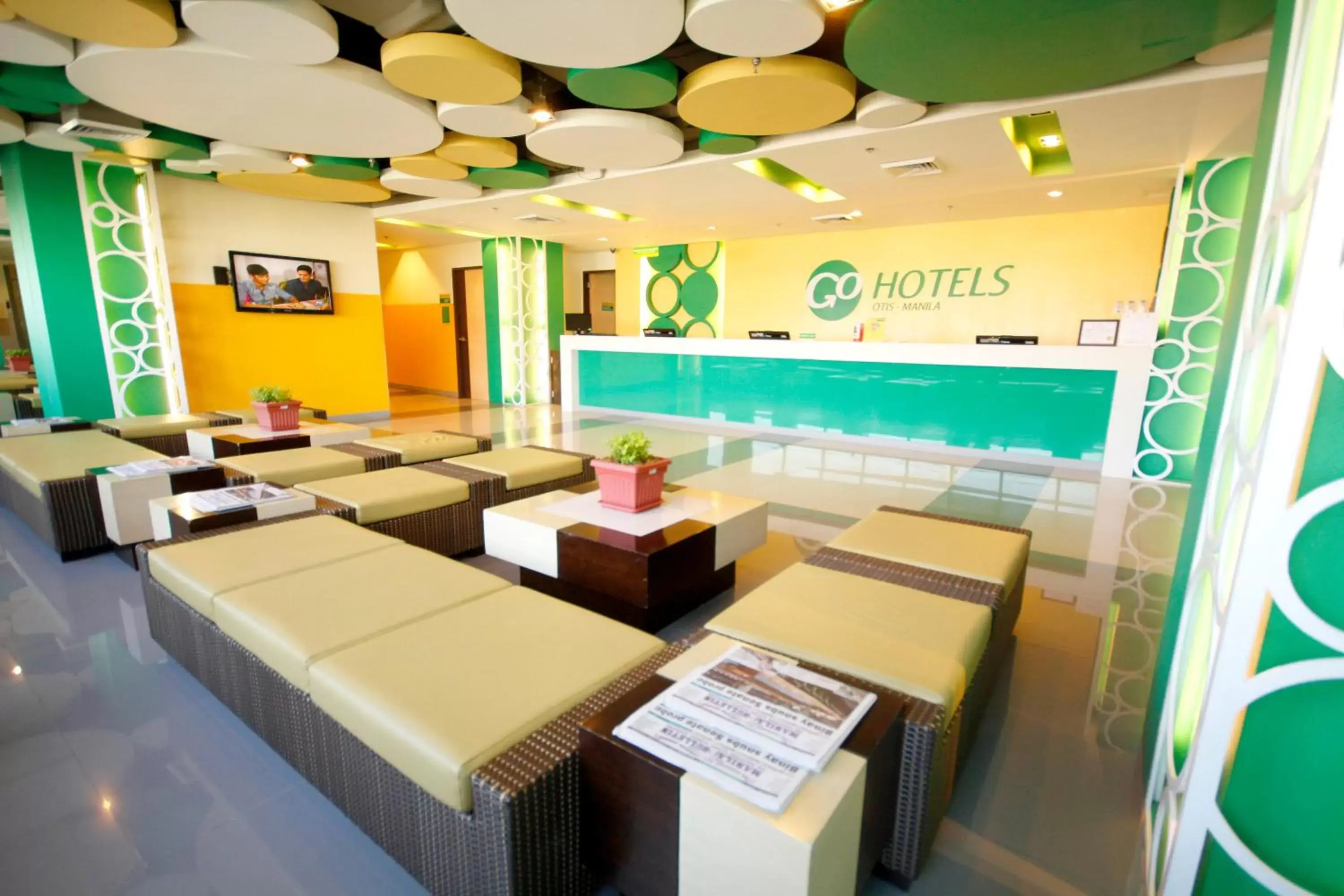 Lobby or reception in Go Hotels Otis - Manila