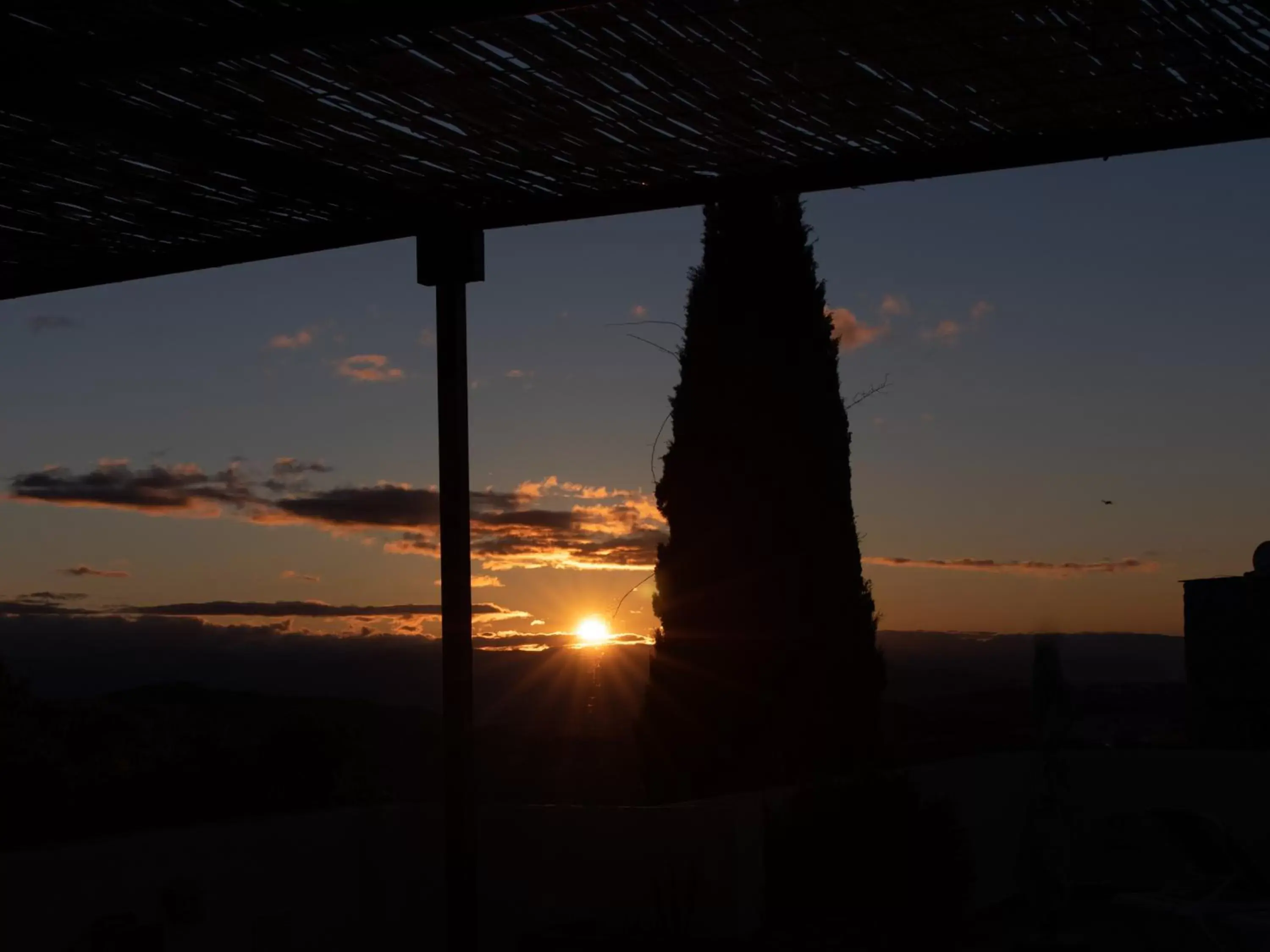 Sunrise in Hotel Castillo de Monda