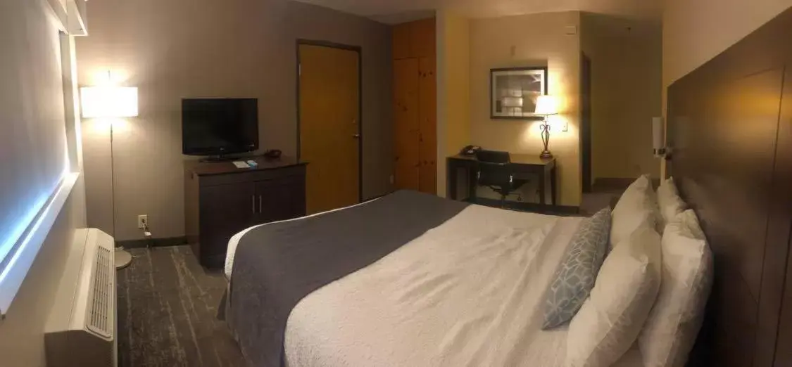 TV and multimedia, Bed in Best Western Mt. Hood Inn