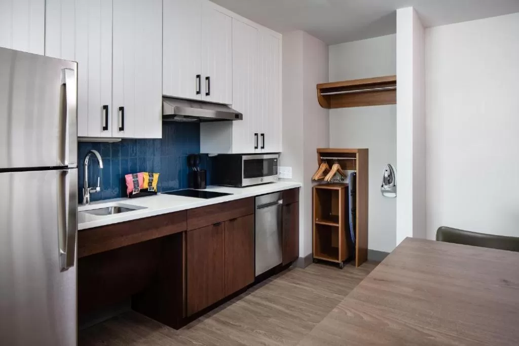 King Studio Suite with Mobility Accessible Roll In Shower -  Non-Smoking in Staybridge Suites - Iowa City - Coralville, an IHG Hotel