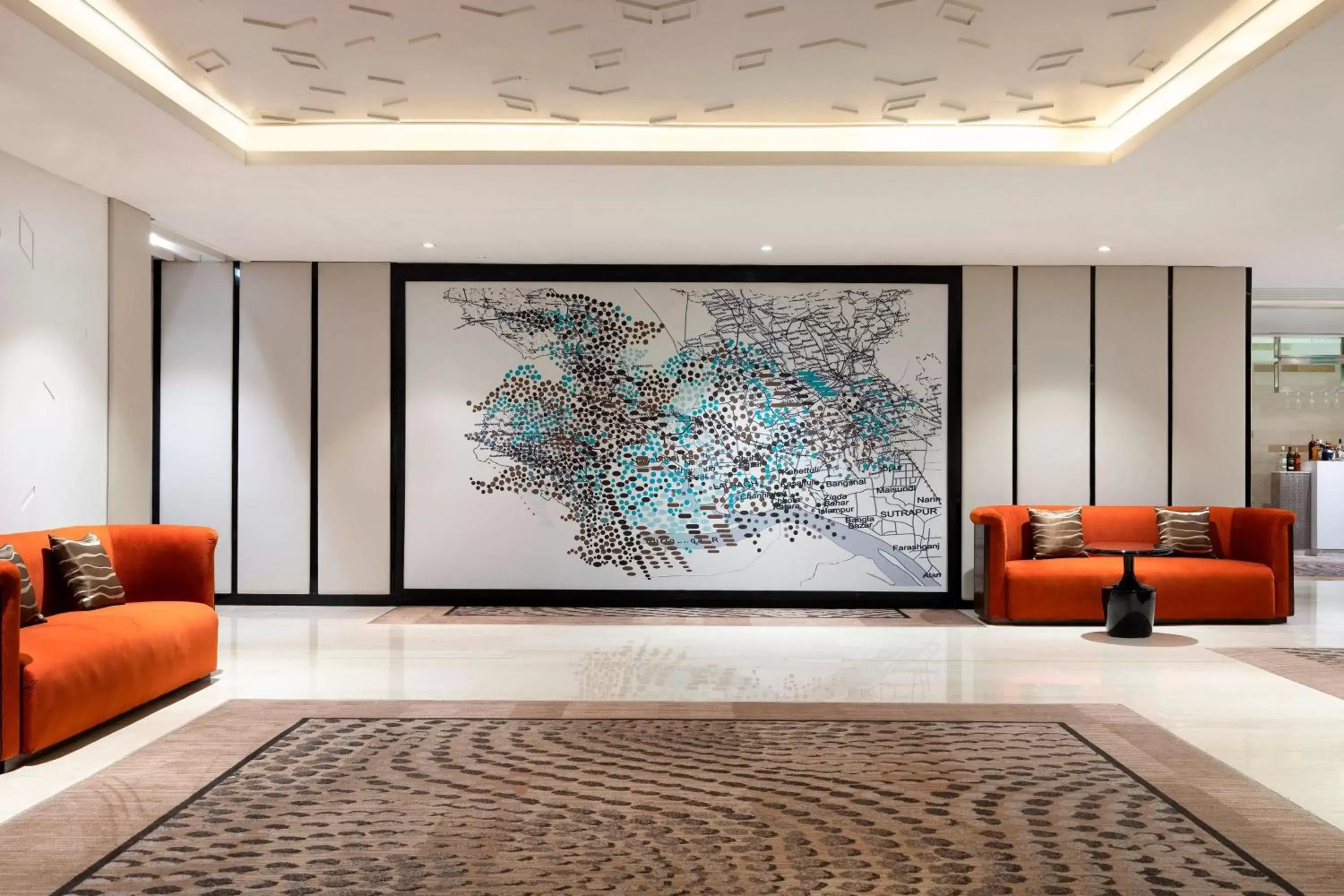 Meeting/conference room, Lobby/Reception in Le Meridien Dhaka