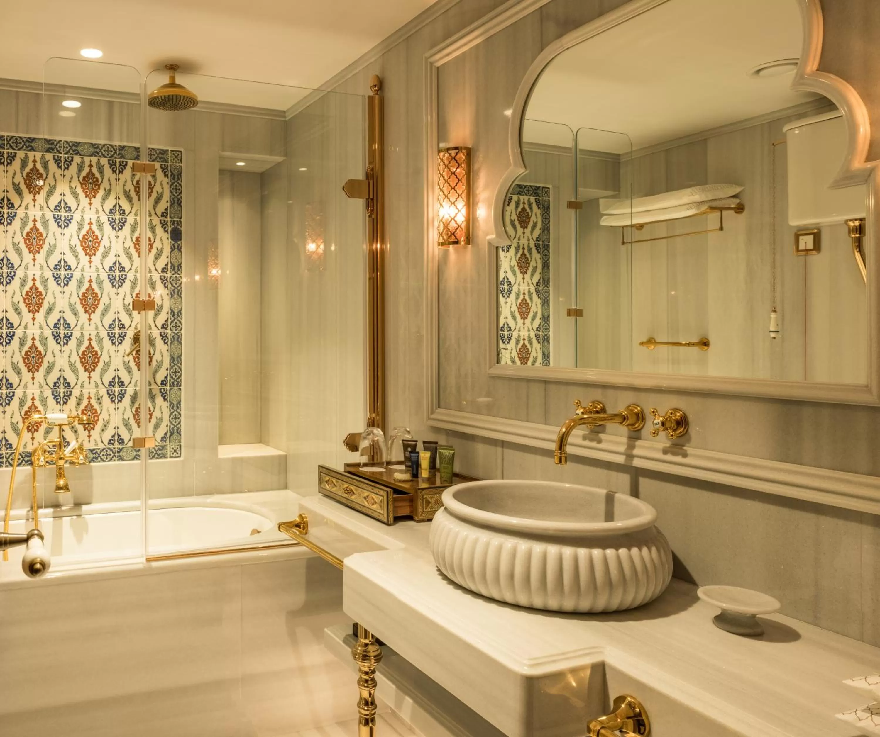 Bathroom in AJWA Sultanahmet - Preferred Hotels LVX Collection