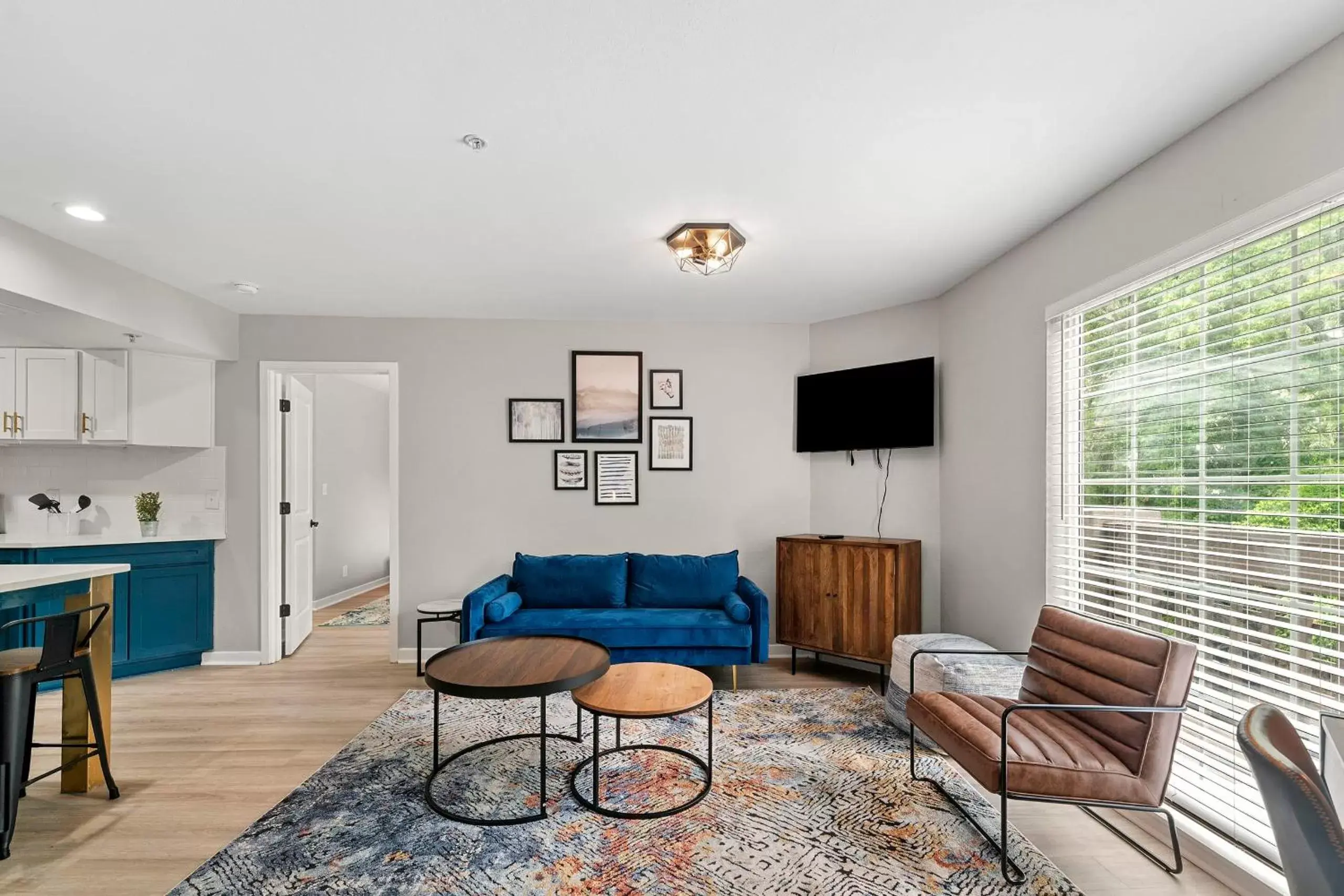 Living room, Seating Area in The 505 Collection Buckhead