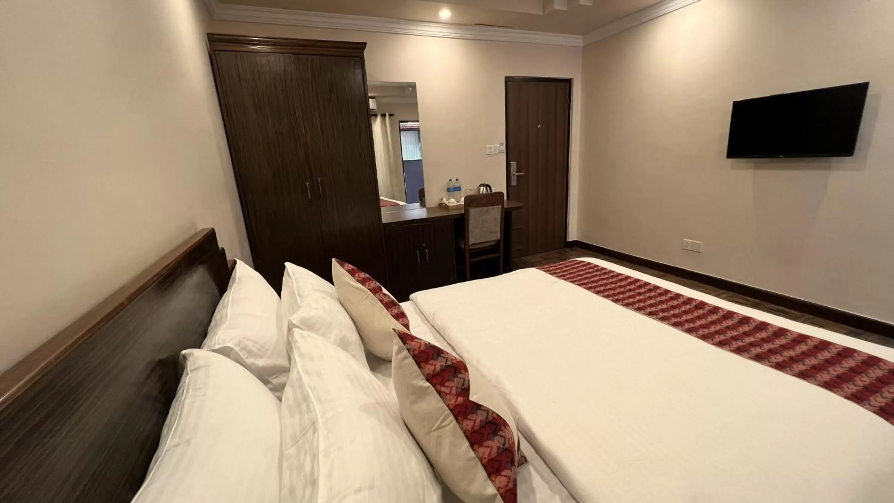 Deluxe Double Room with Balcony - single occupancy in Mandala Heritage Inn Deluxe Double Room with Balcony - single occupancy in Mandala Heritage Inn