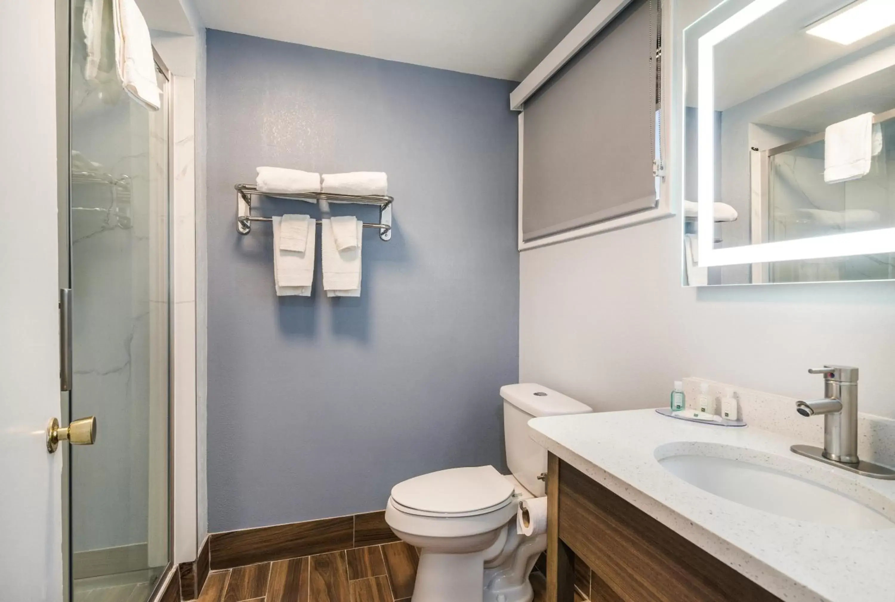 Shower, Bathroom in Quality Inn - On The Lake Clarksville-Boydton