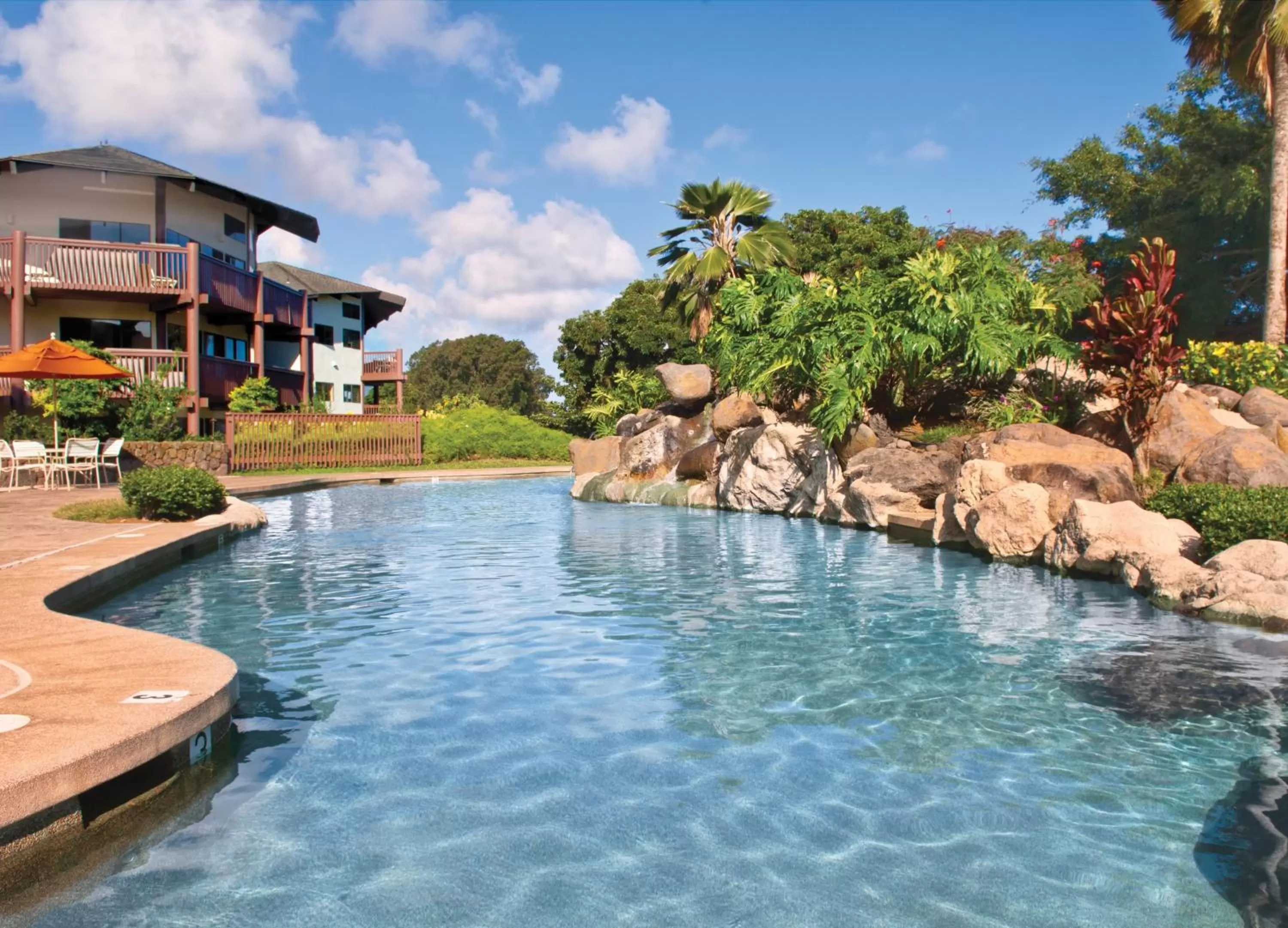 Swimming pool in Club Wyndham Ka Eo Kai