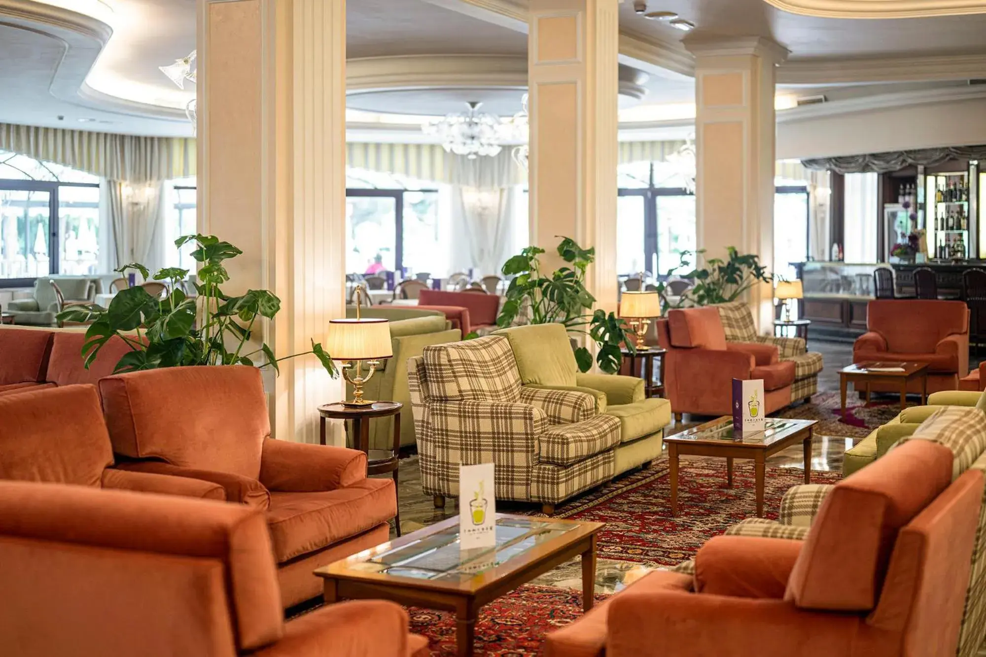 Living room in Apollo Terme Hotel