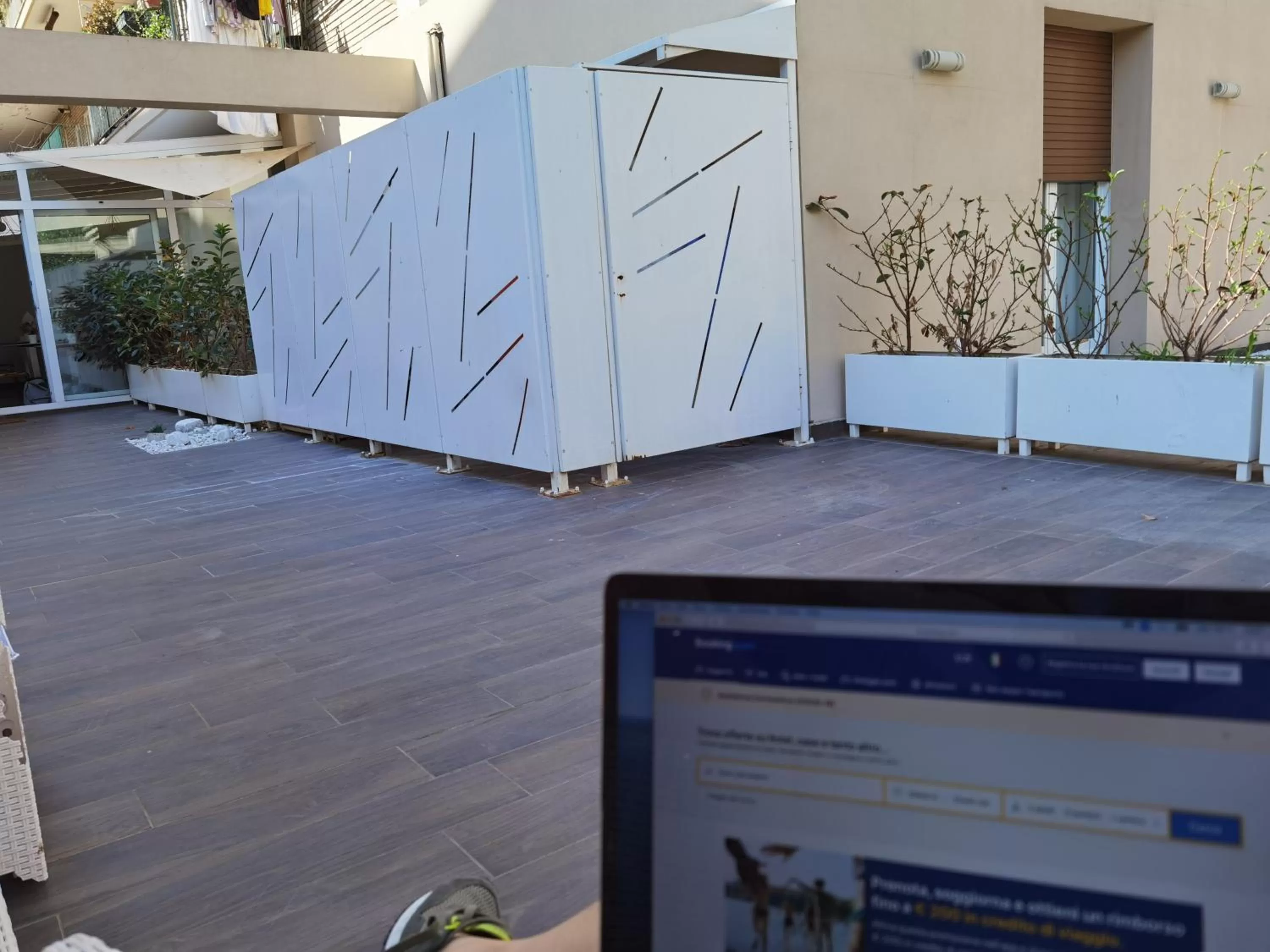 Balcony/Terrace in Regina Margherita Suite