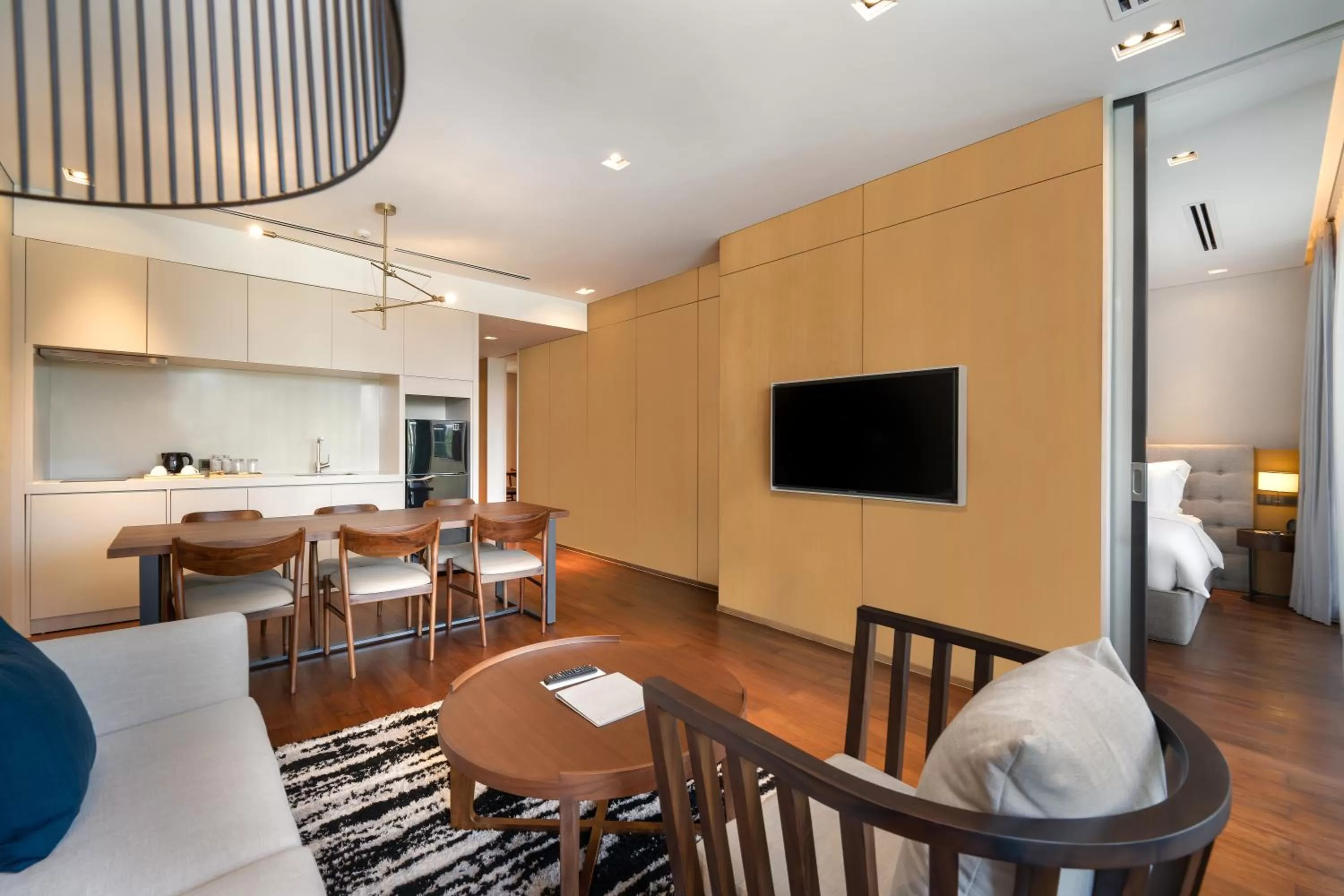 Dining area in Shilla Monogram Danang