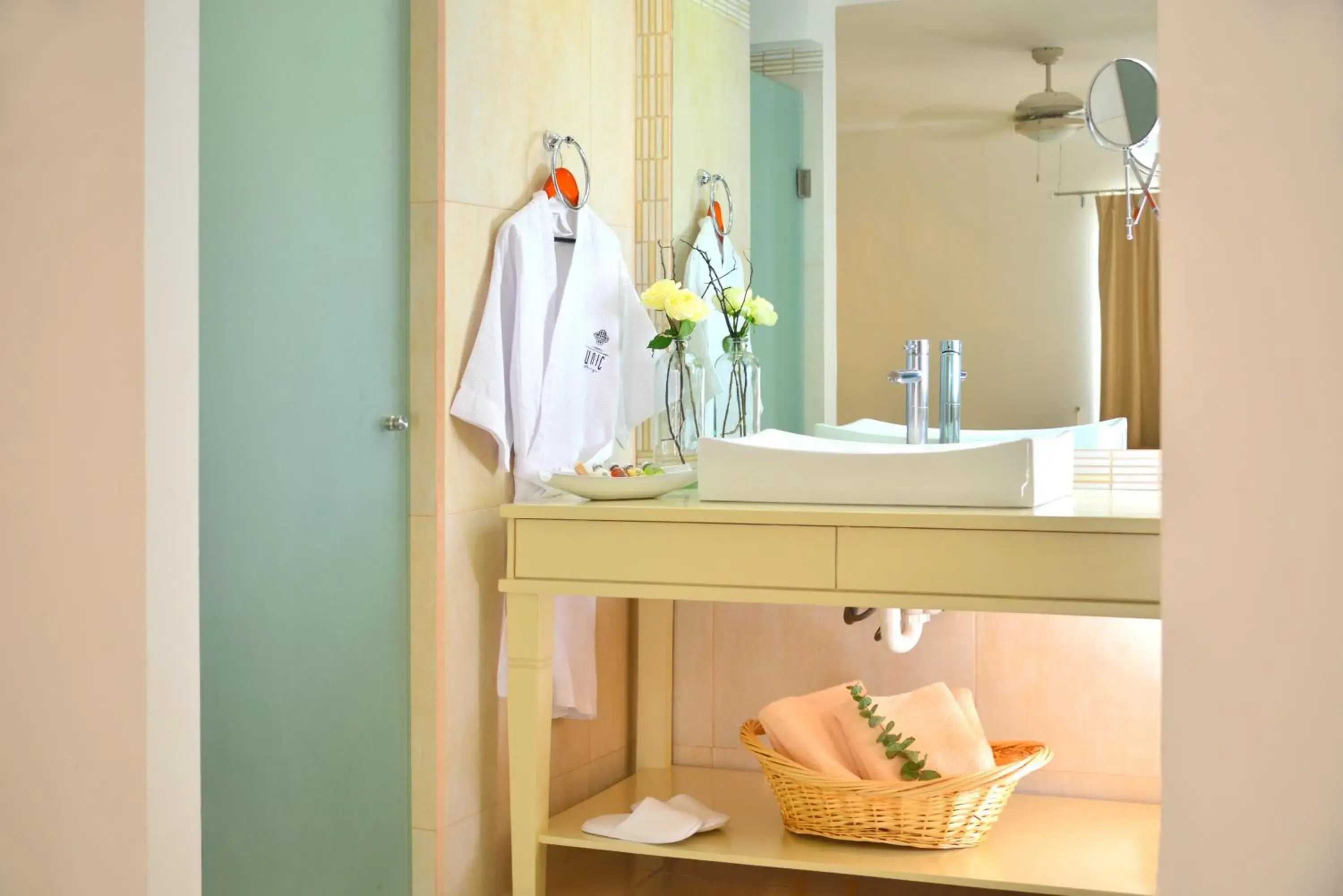 Decorative detail, Bathroom in Unic Design Hotel Adults Only