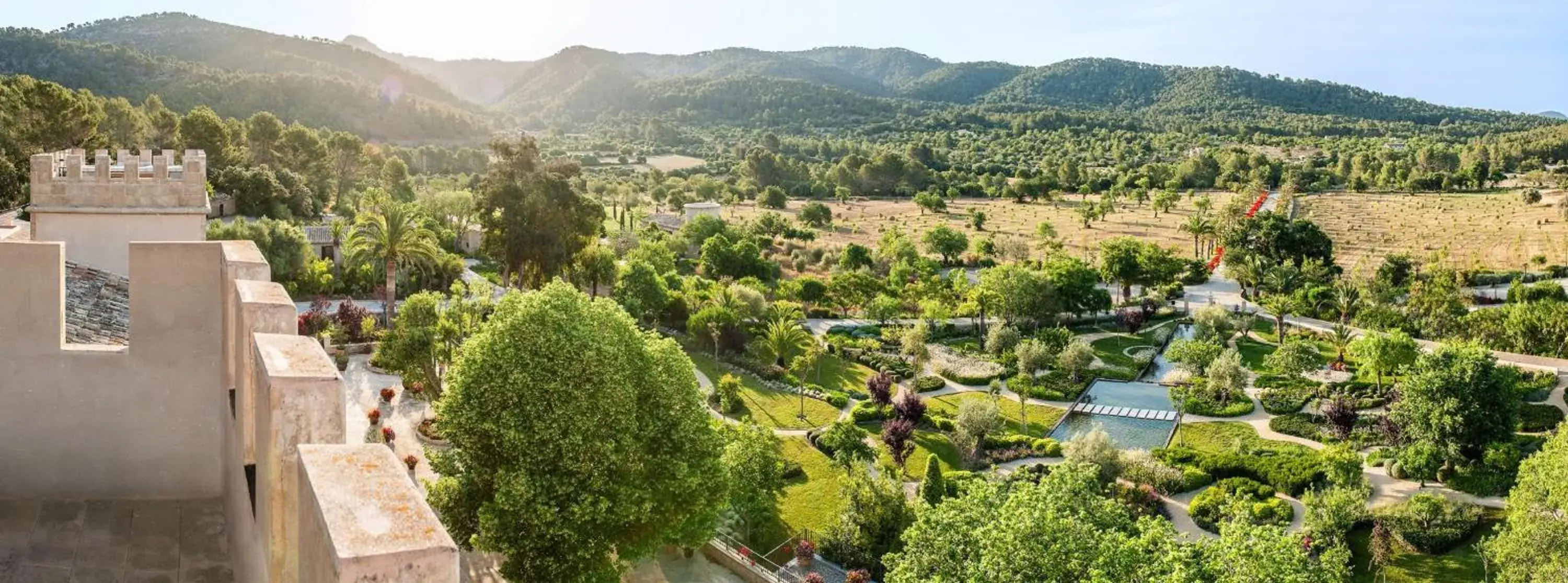 Natural landscape, Bird's-eye View in Castell Son Claret - The Leading Hotels of the World