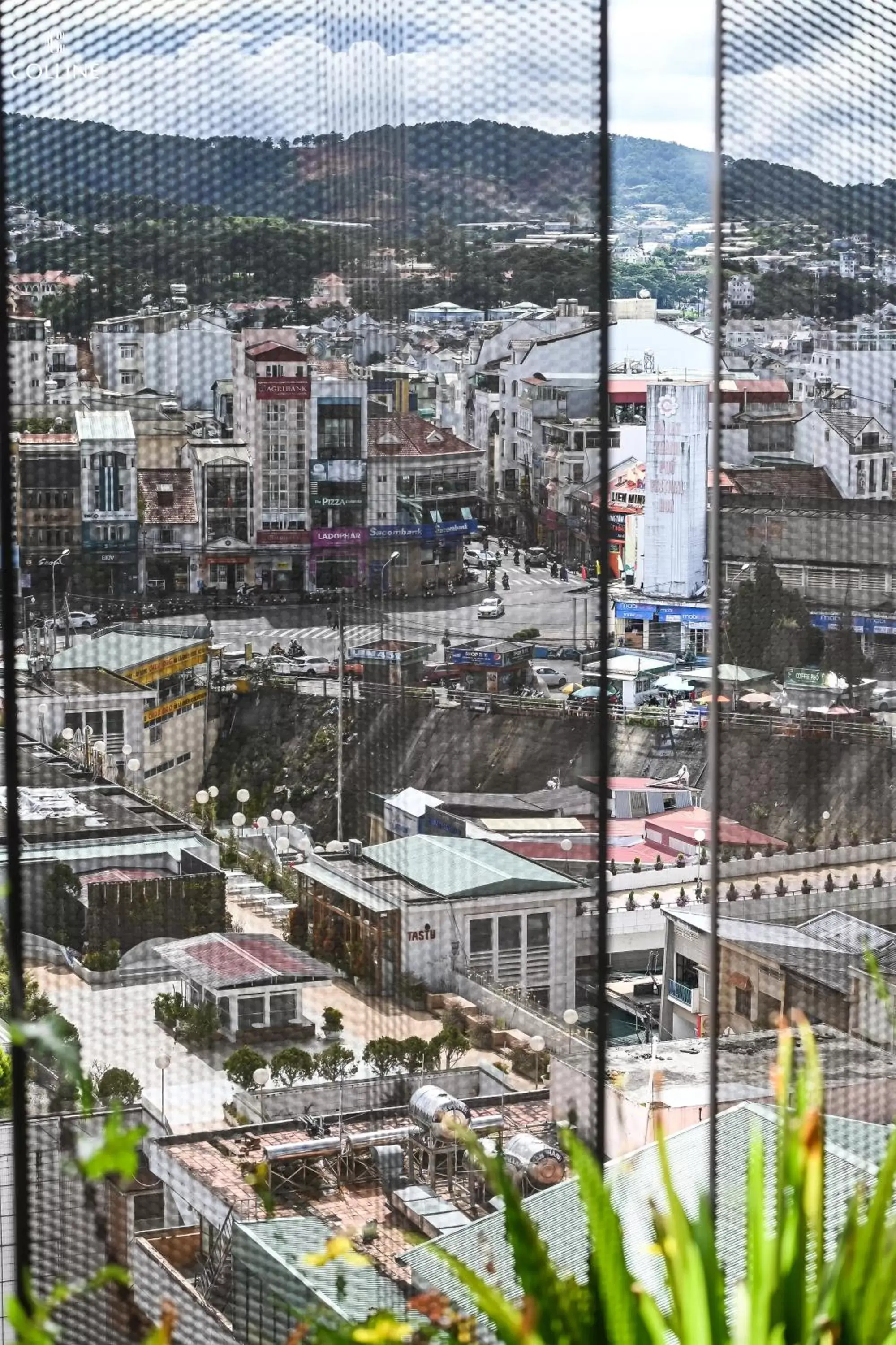 View (from property/room), Bird's-eye View in Hôtel Colline