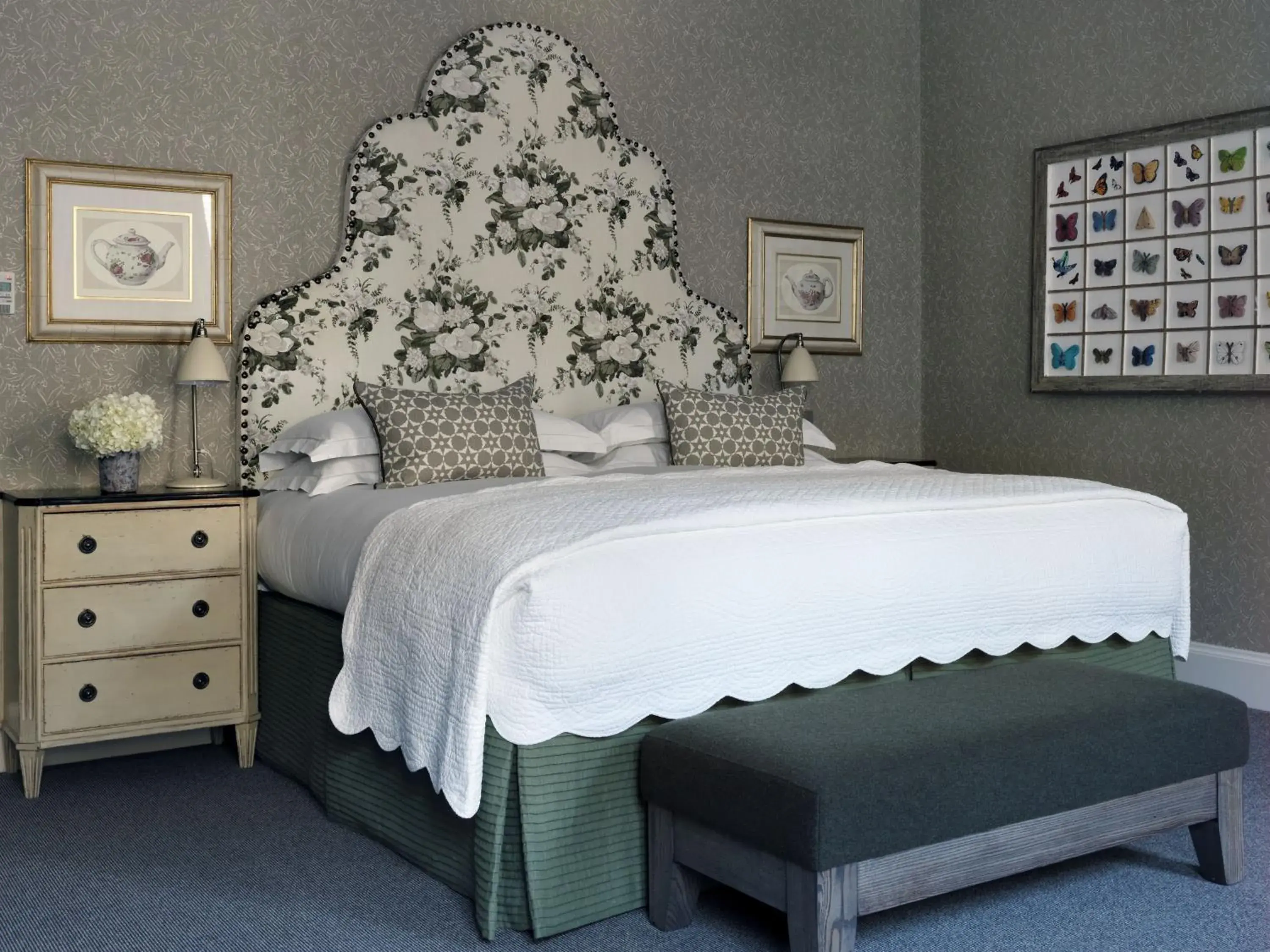Bed, Room Photo in Haymarket Hotel, Firmdale Hotels