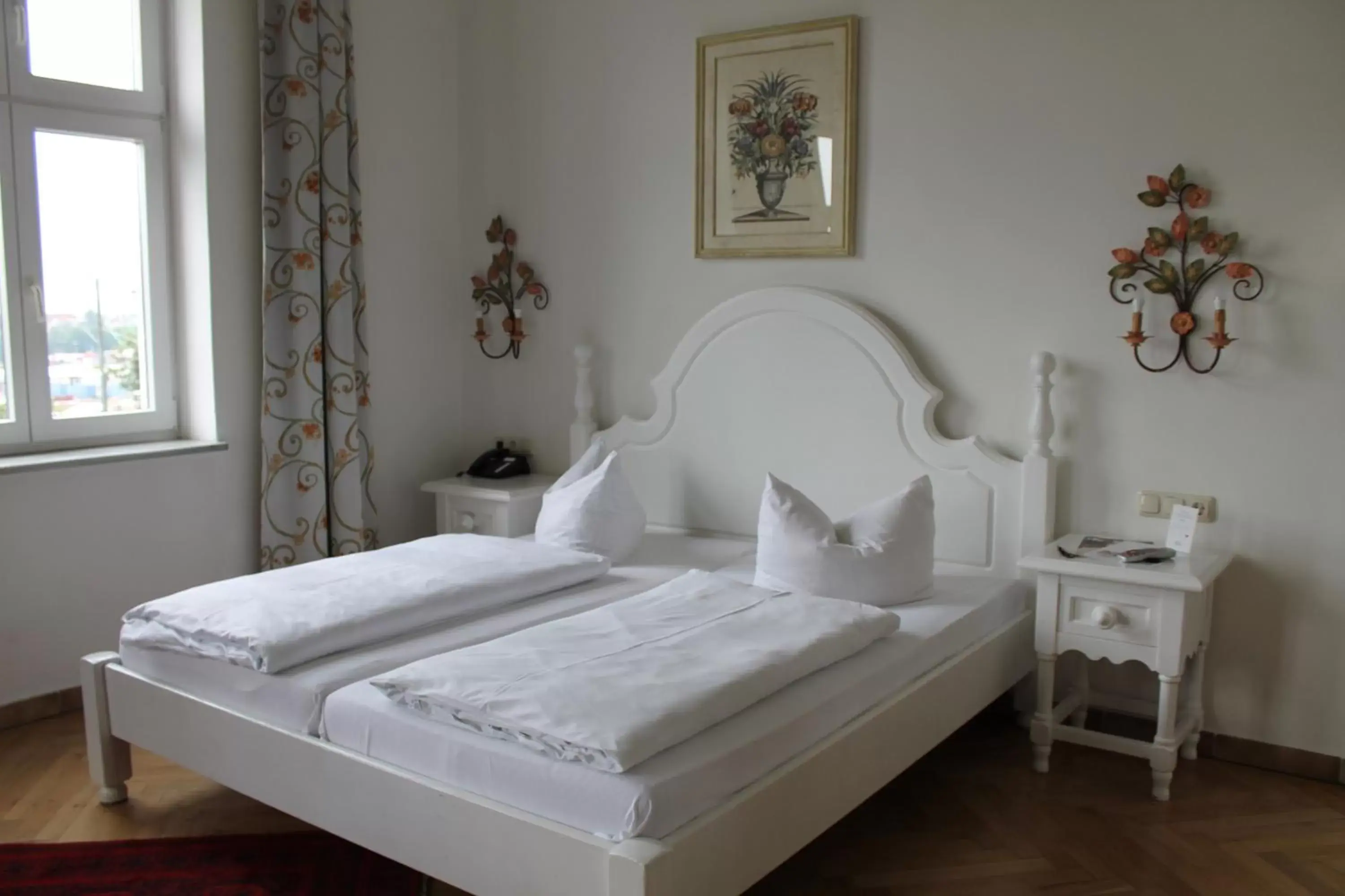 Bed in Hotel Seibel