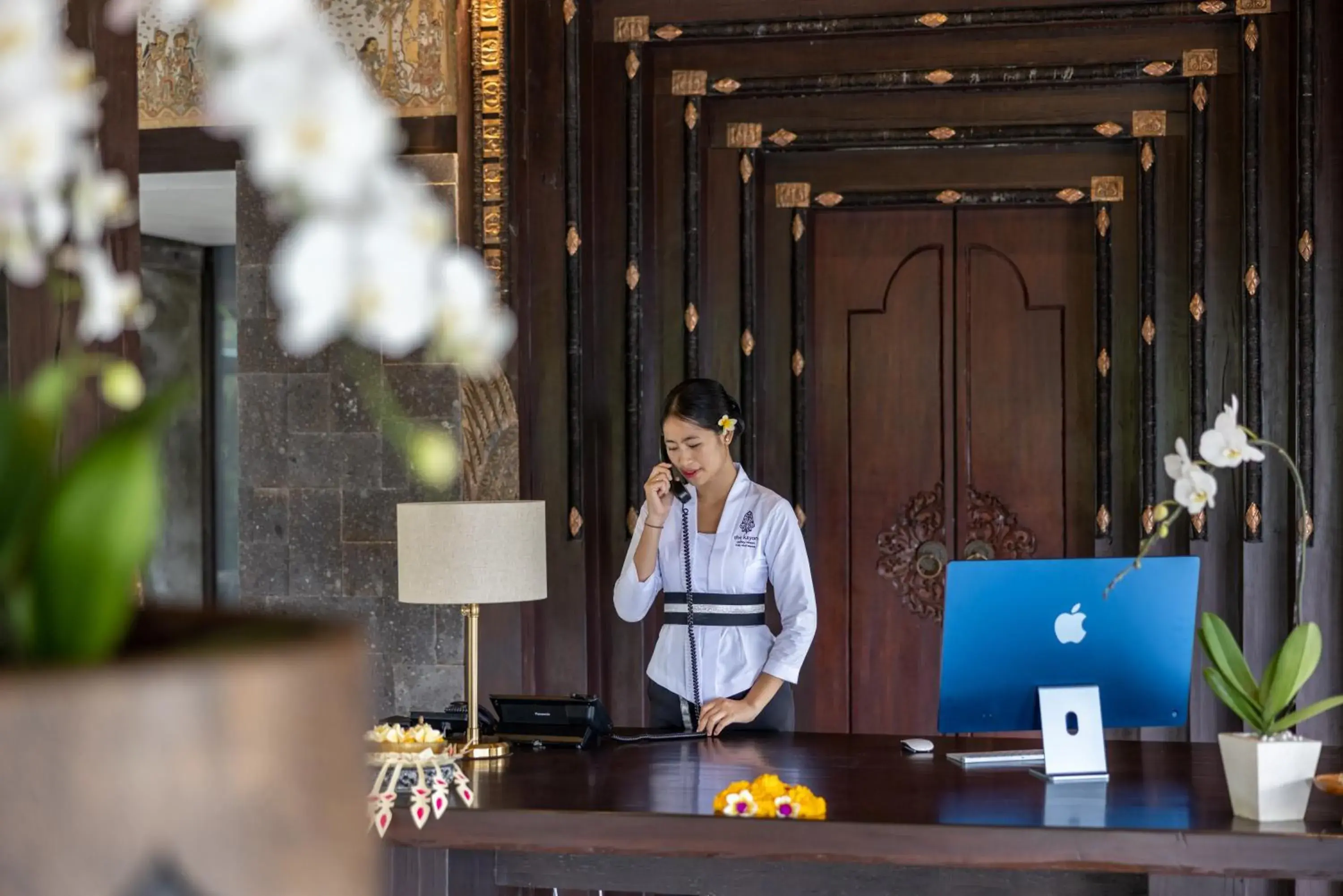 Lobby or reception in The Kayon Valley Resort