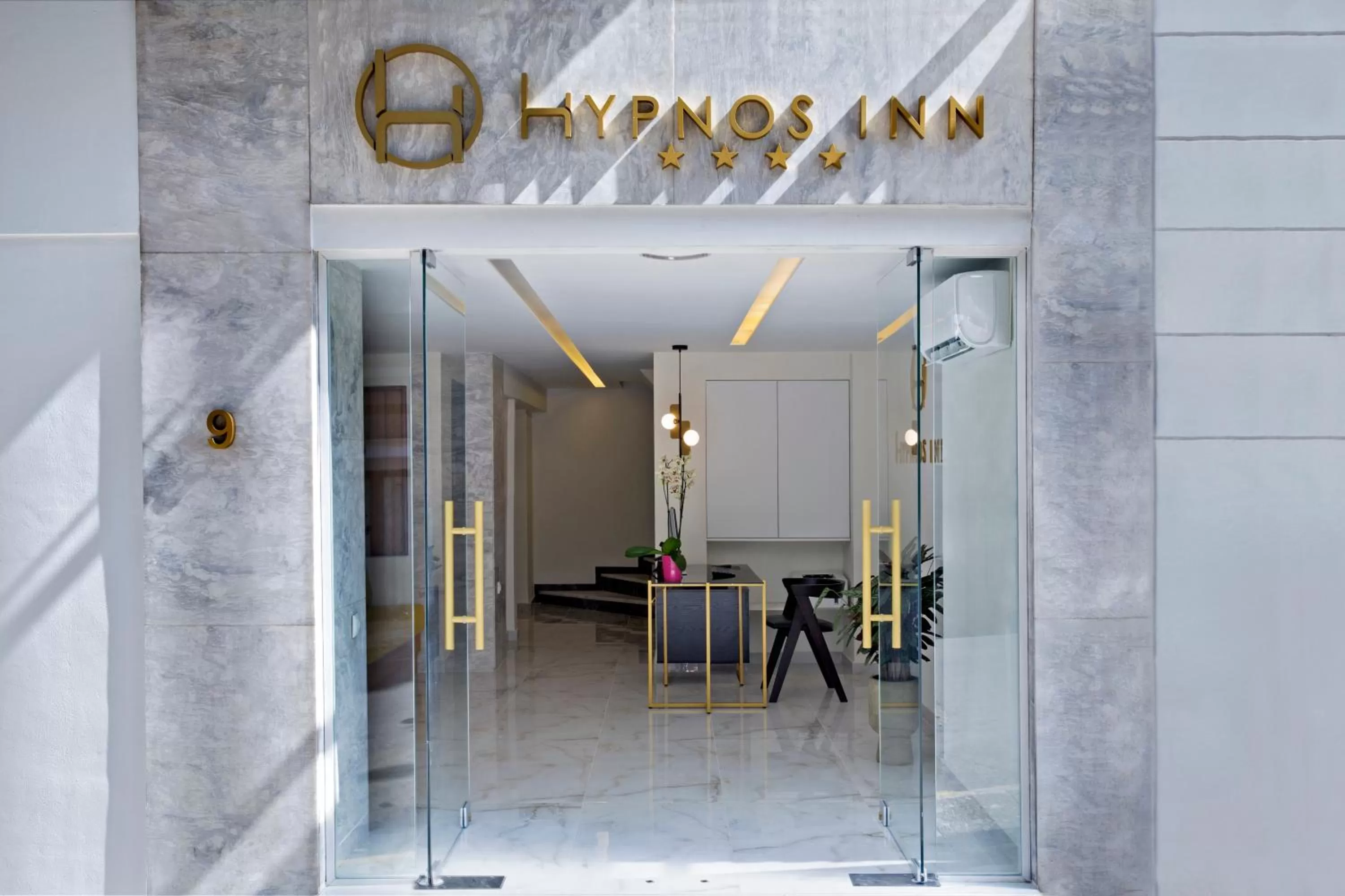 Property building in Hypnos Inn Athens