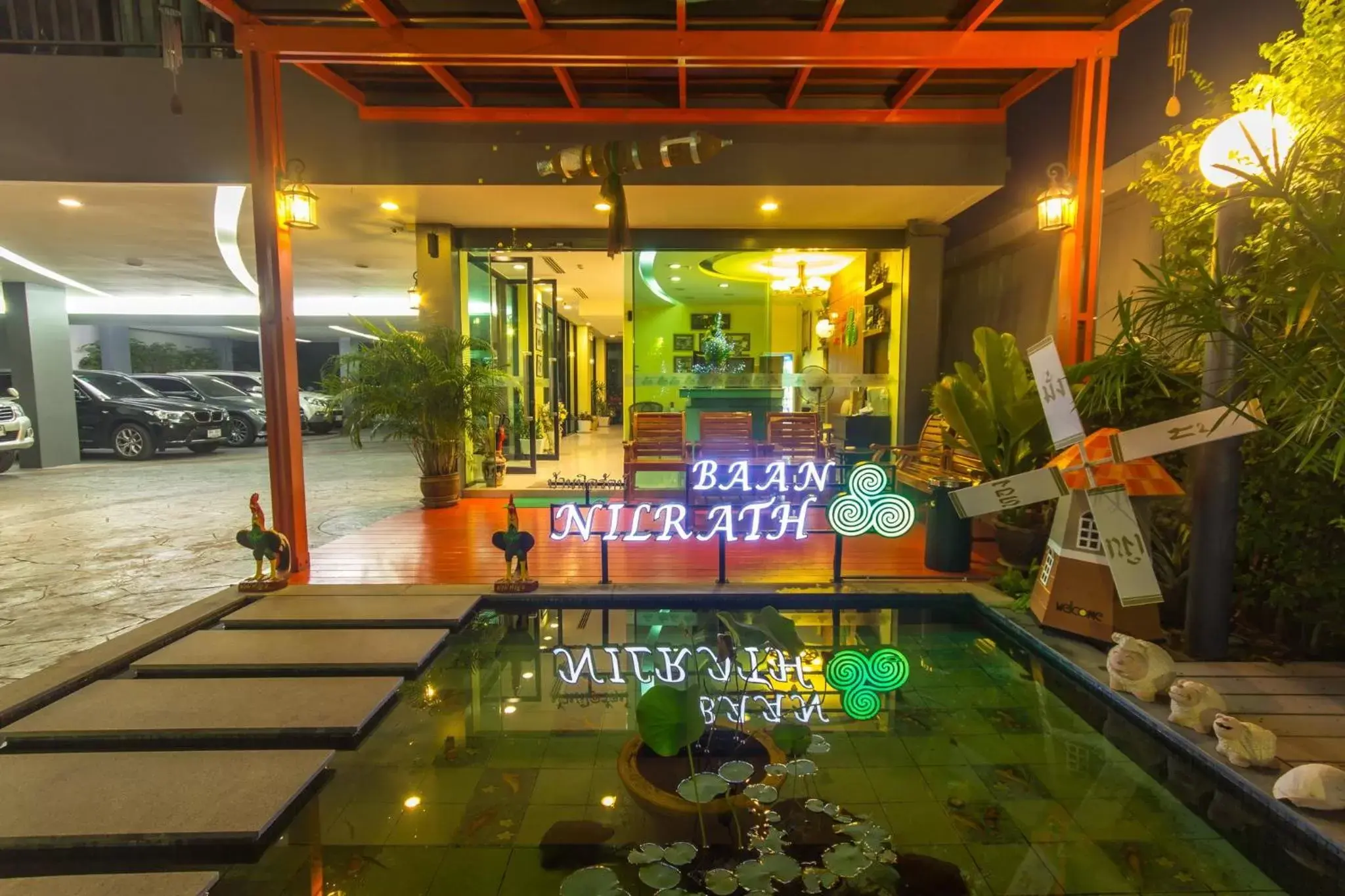 Lobby or reception in Baan Nilrath Hotel - SHA Extra Plus Lobby or reception in Baan Nilrath Hotel - SHA Extra Plus