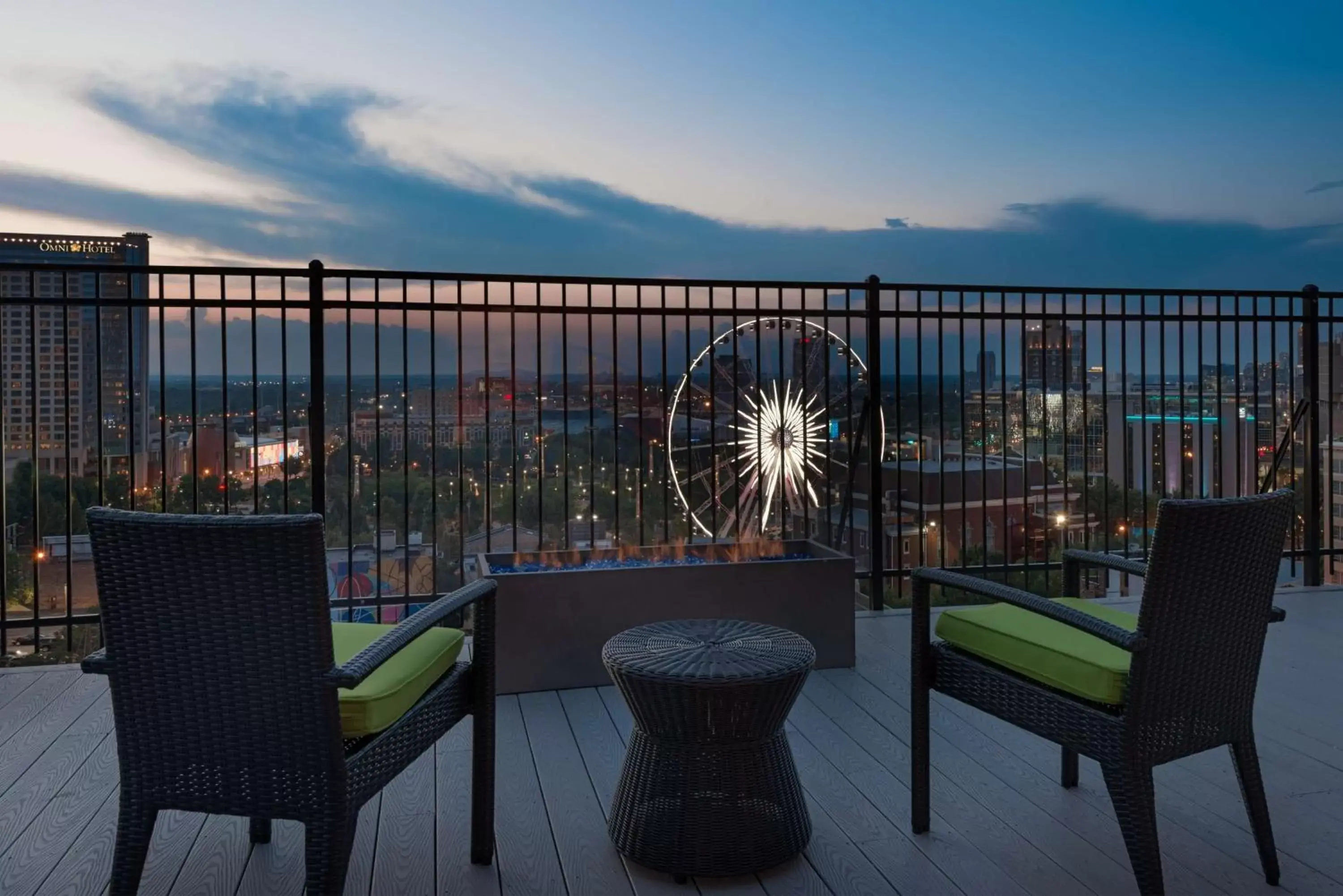 Patio, Balcony/Terrace in Home2 Suites by Hilton Atlanta Downtown