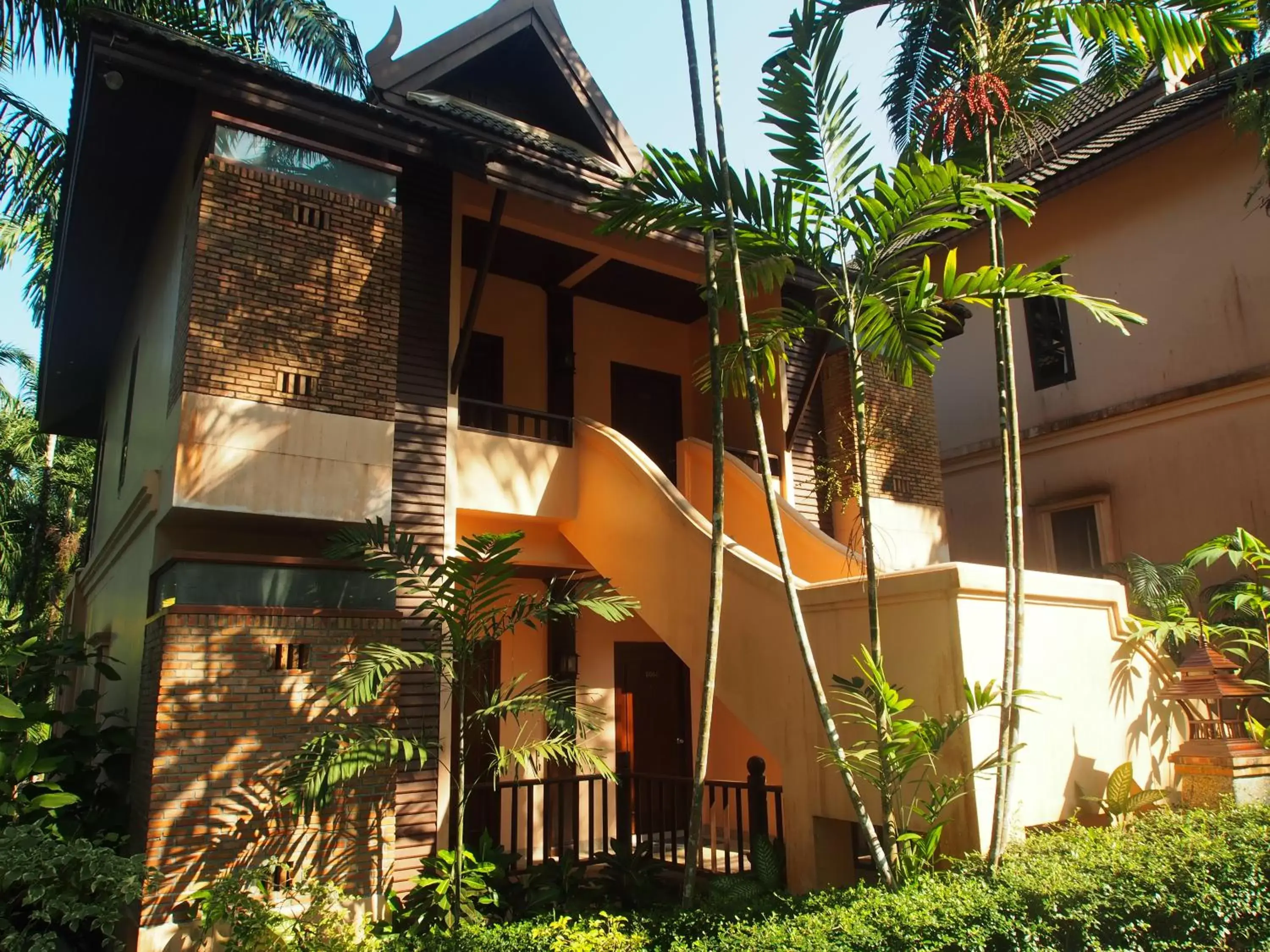 Mountain view in Khaolak Palm Beach Resort Mountain view in Khaolak Palm Beach Resort