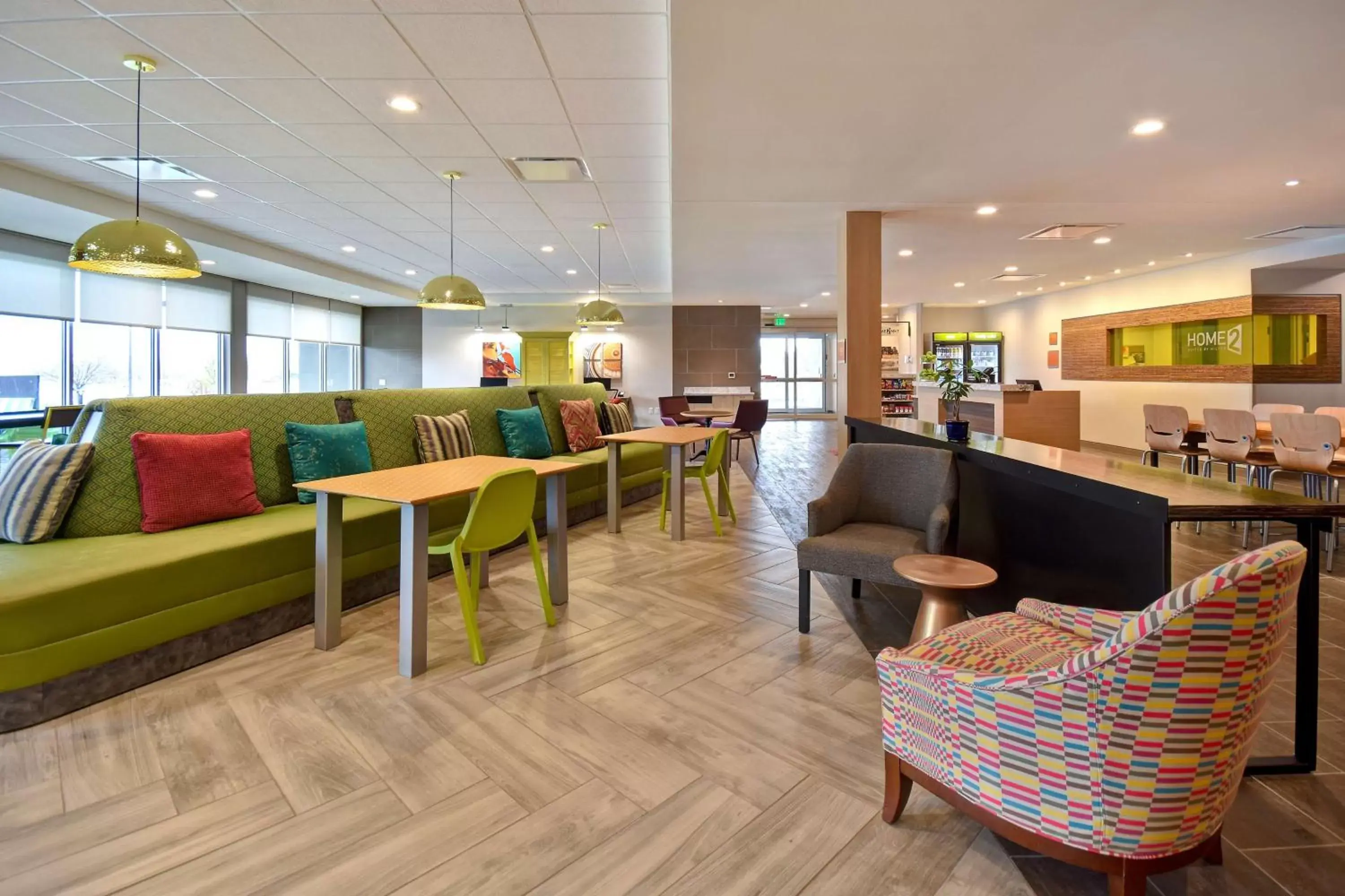 Lobby or reception in Home2 Suites Eau Claire South, Wi