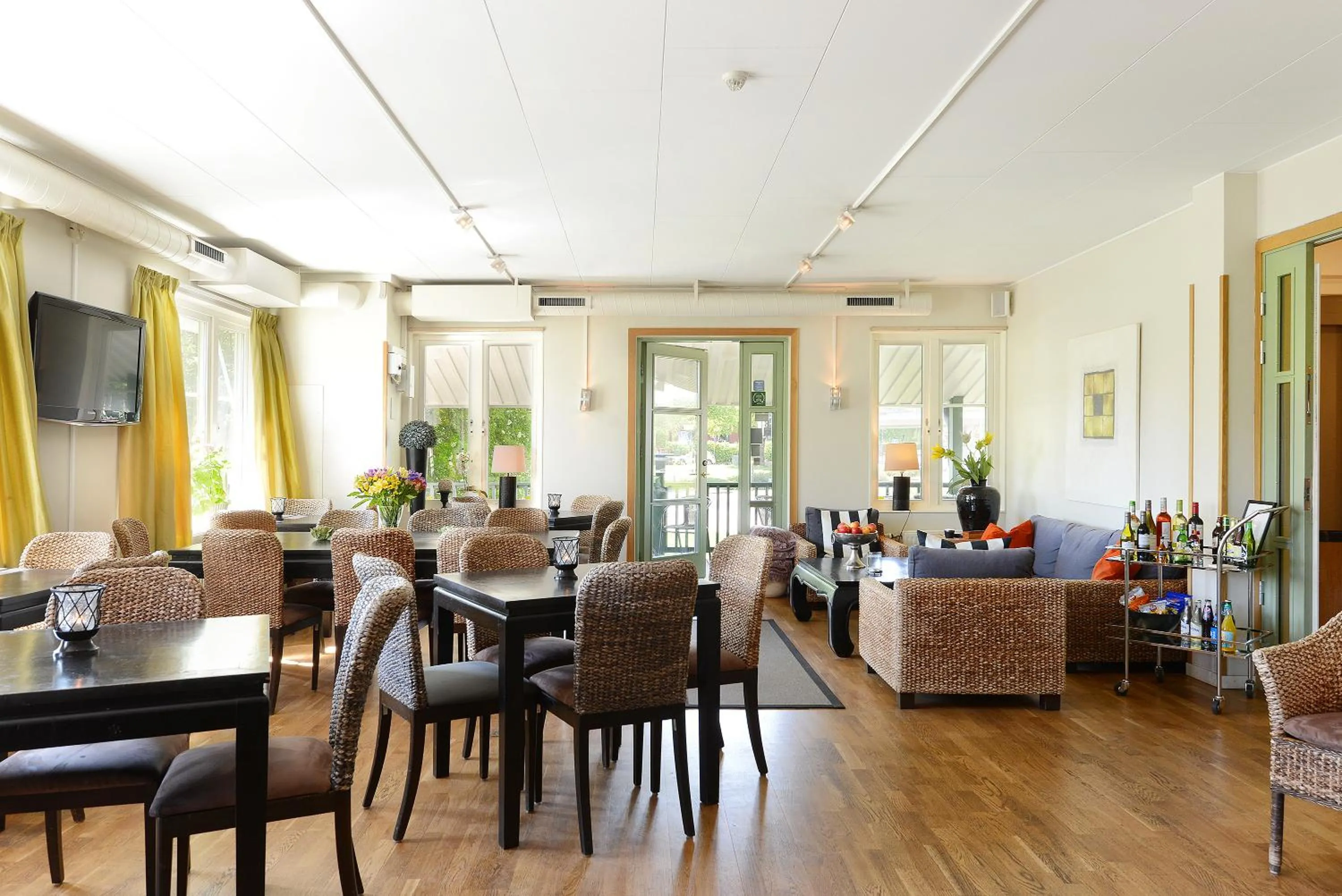 Lobby or reception in Maude´s Hotel Enskede Stockholm