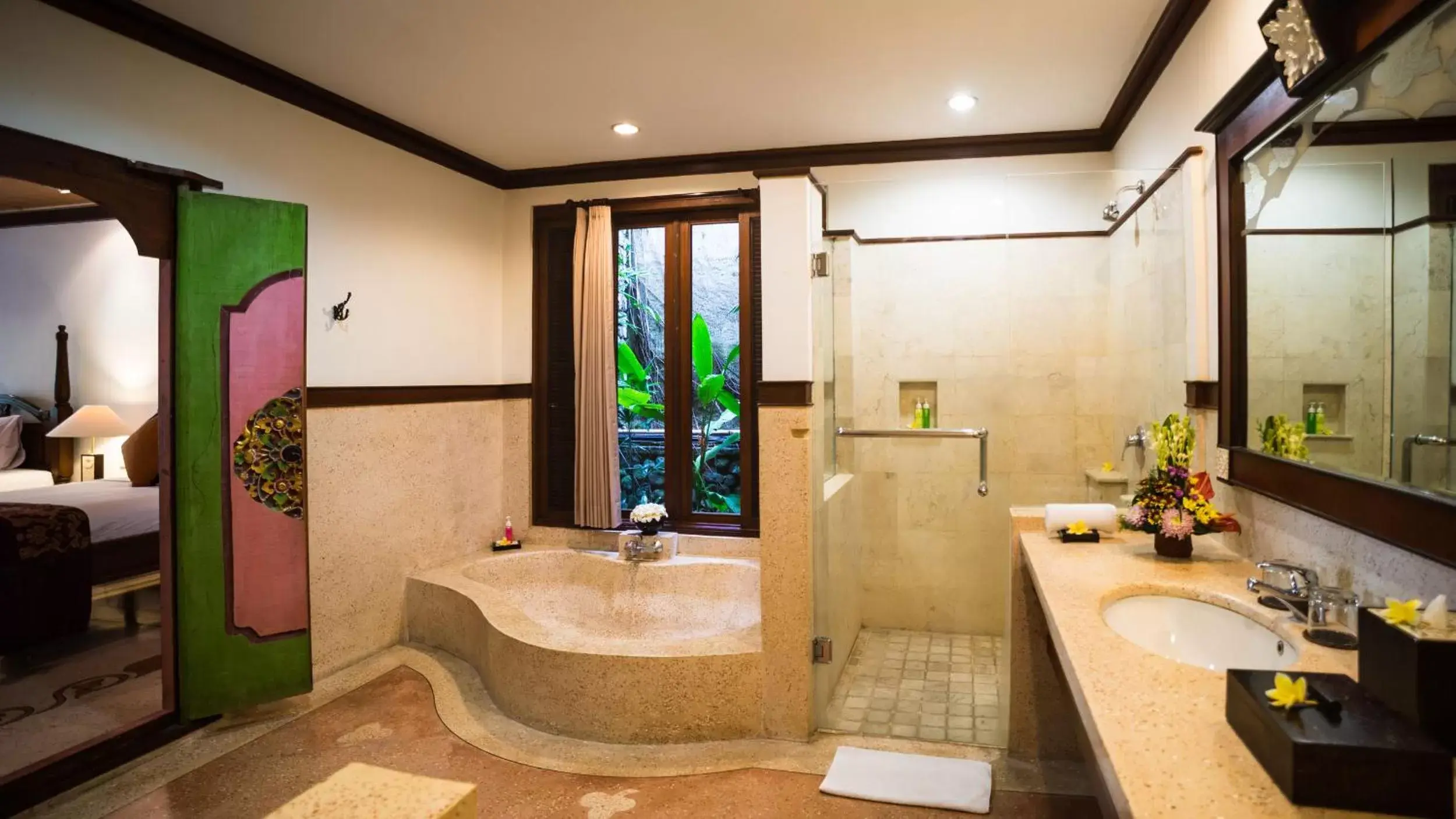 Bathroom in Kori Ubud Resort, Restaurant & Spa