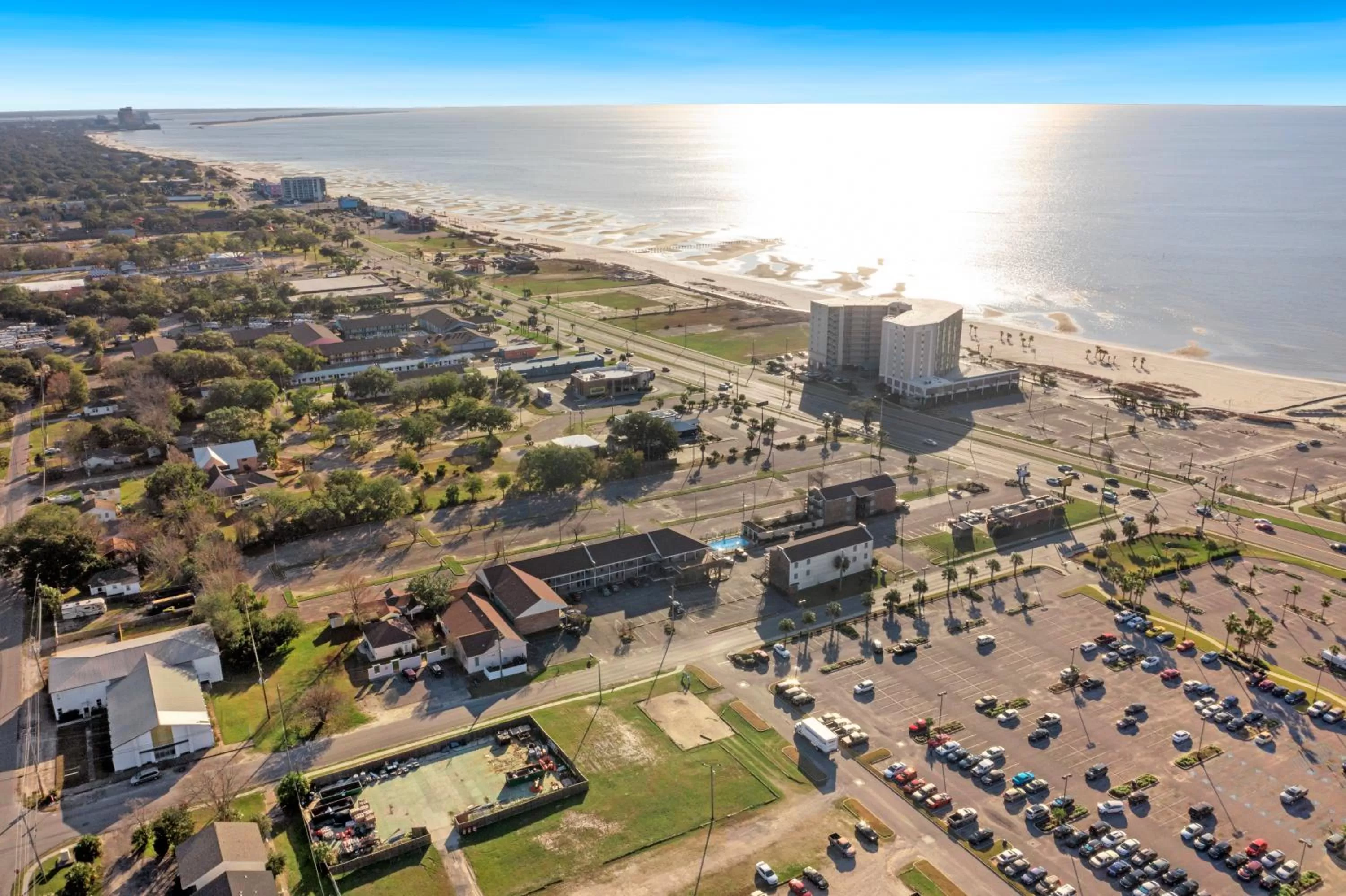 Bird's eye view in Edgewater Inn - Biloxi Beach